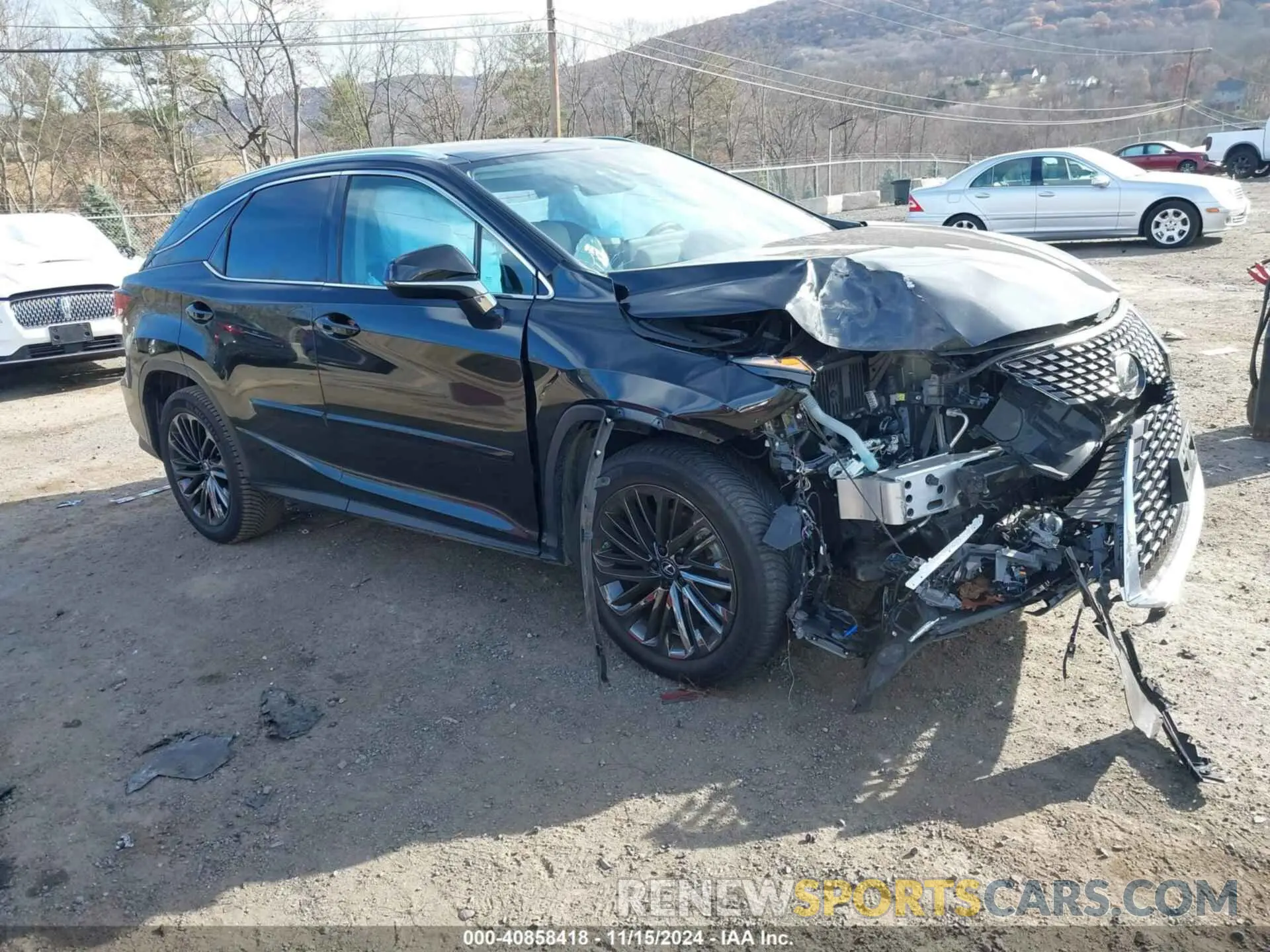 1 fotografías del automóvil dañado 2T2HZMDA3NC333305 LEXUS RX 350 2022