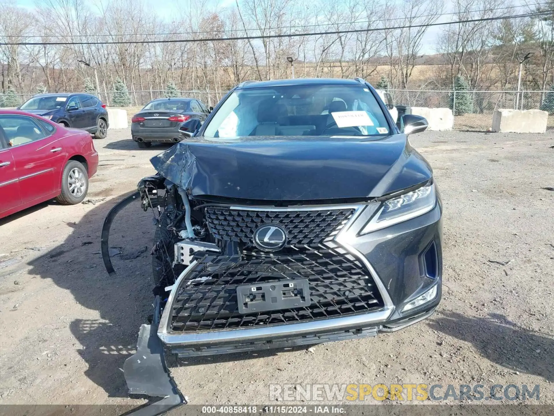 12 fotografías del automóvil dañado 2T2HZMDA3NC333305 LEXUS RX 350 2022