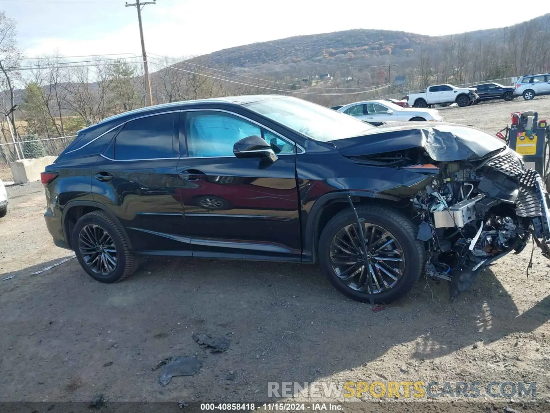 13 fotografías del automóvil dañado 2T2HZMDA3NC333305 LEXUS RX 350 2022