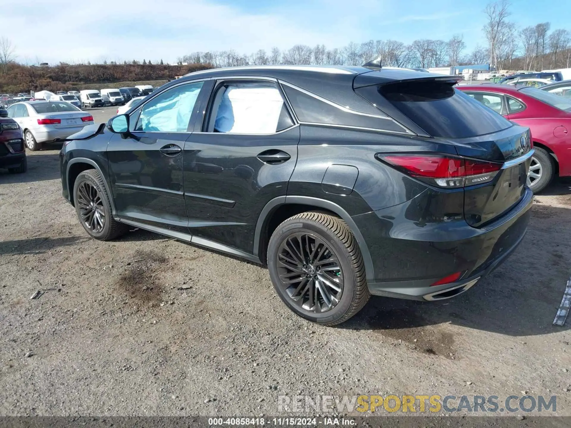 3 fotografías del automóvil dañado 2T2HZMDA3NC333305 LEXUS RX 350 2022