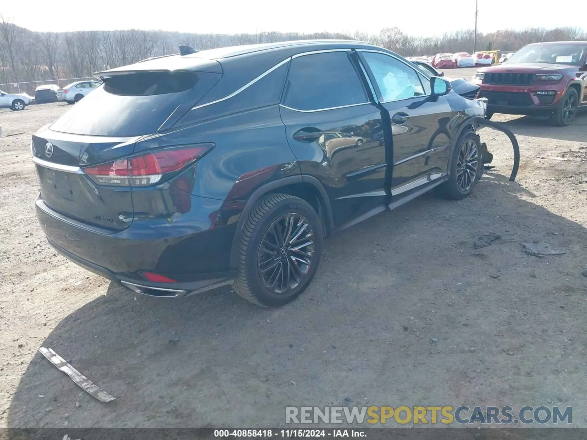 4 fotografías del automóvil dañado 2T2HZMDA3NC333305 LEXUS RX 350 2022