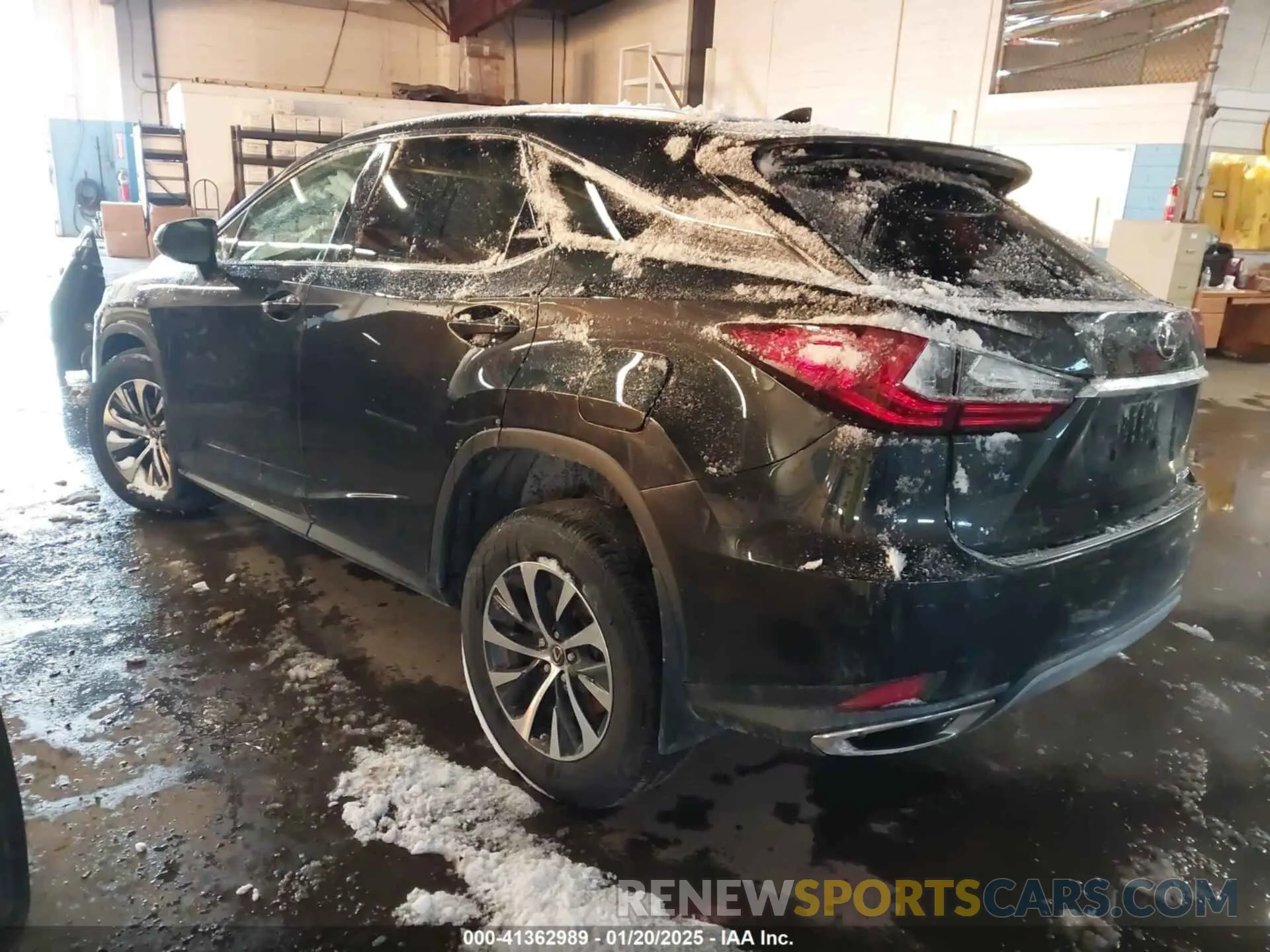 3 fotografías del automóvil dañado 2T2HZMDA3NC352906 LEXUS RX 350 2022
