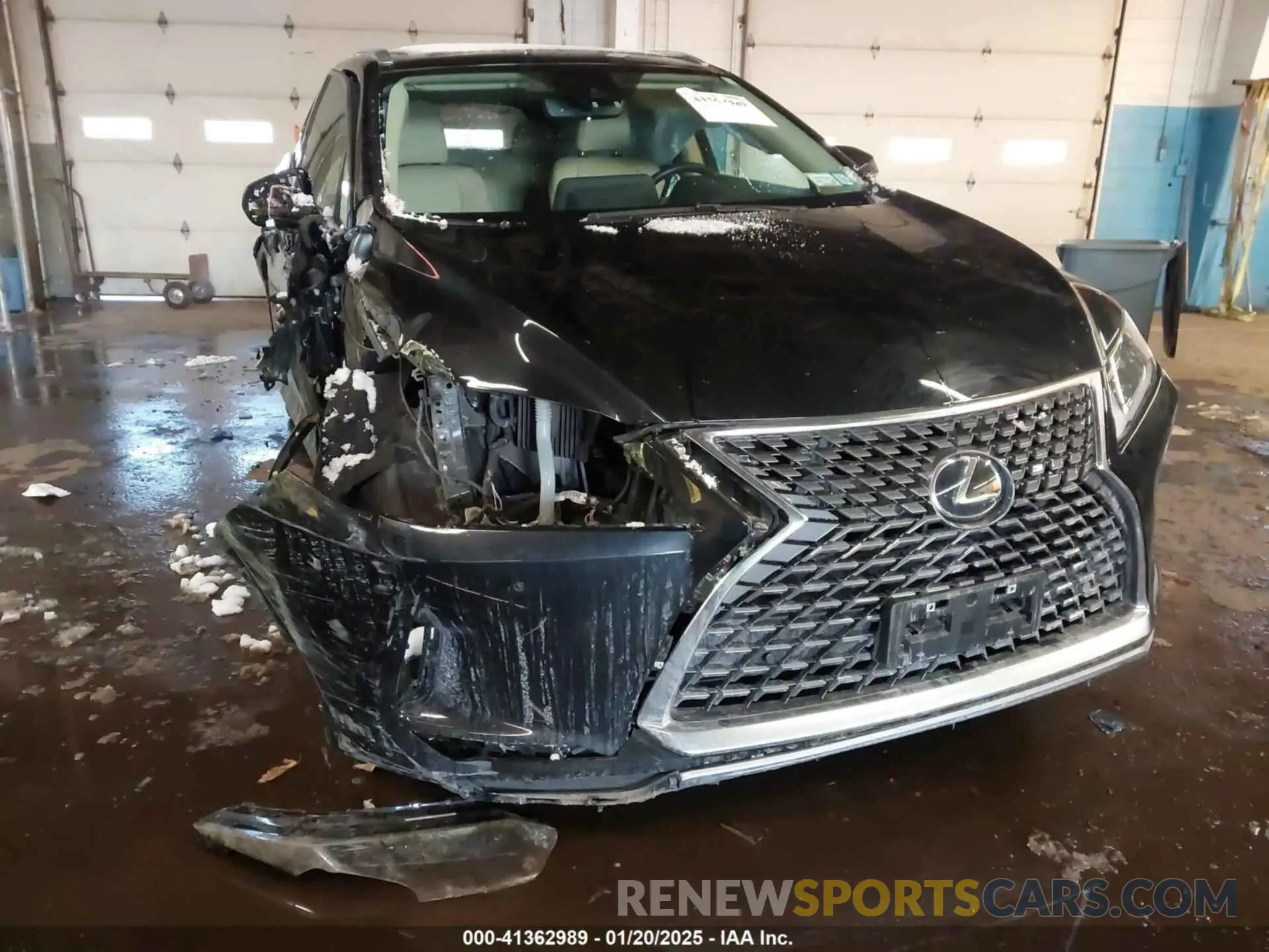 6 fotografías del automóvil dañado 2T2HZMDA3NC352906 LEXUS RX 350 2022