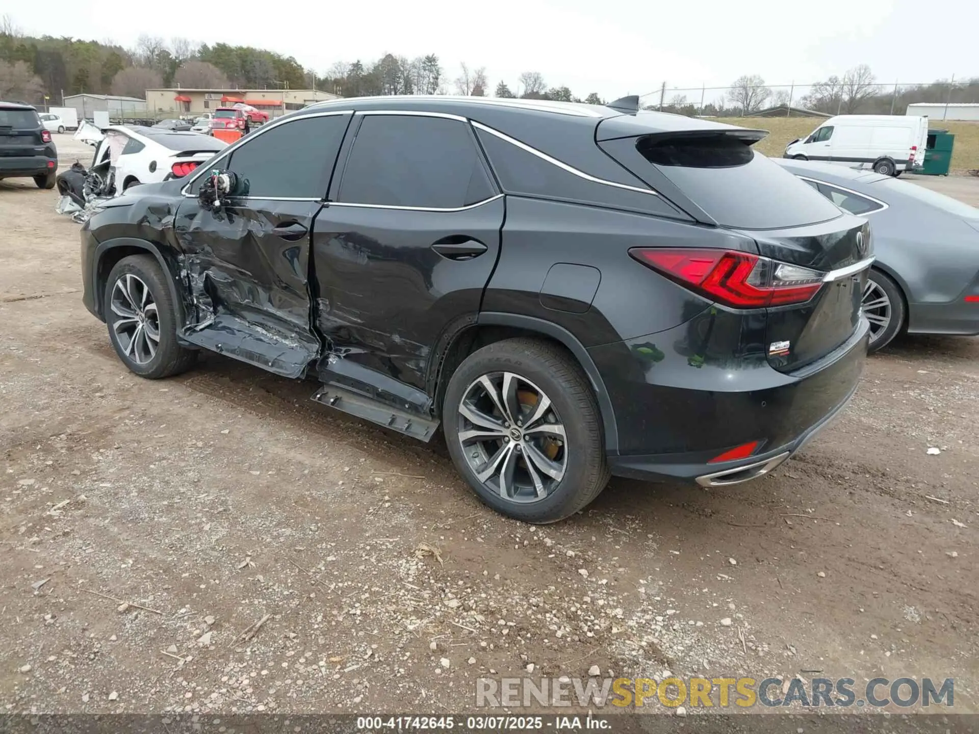 3 fotografías del automóvil dañado 2T2HZMDA5NC324380 LEXUS RX 350 2022