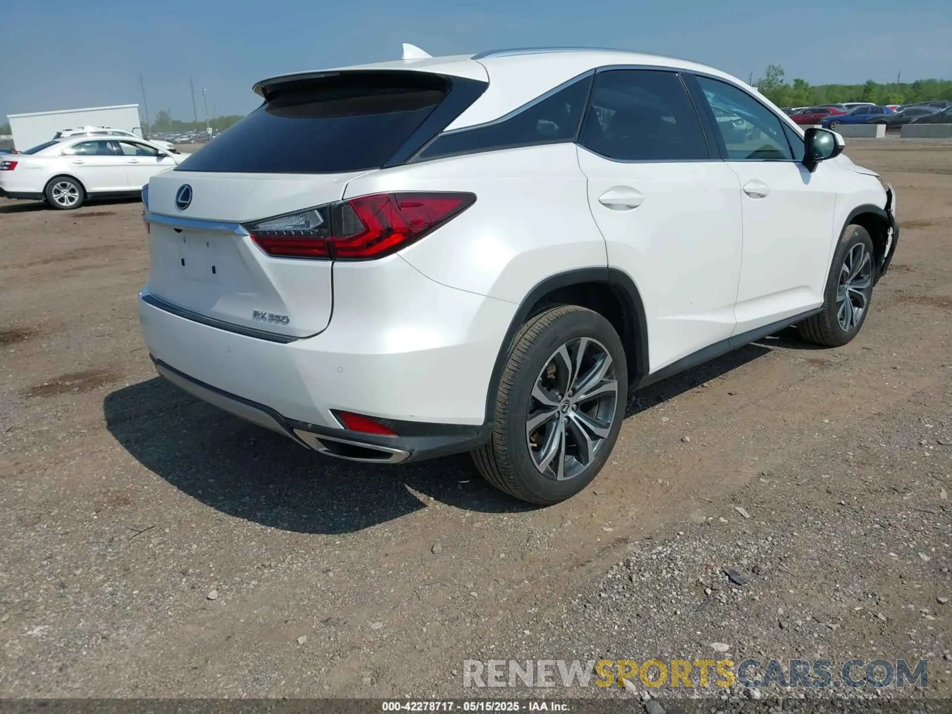 4 fotografías del automóvil dañado 2T2HZMDA5NC351692 LEXUS RX 350 2022