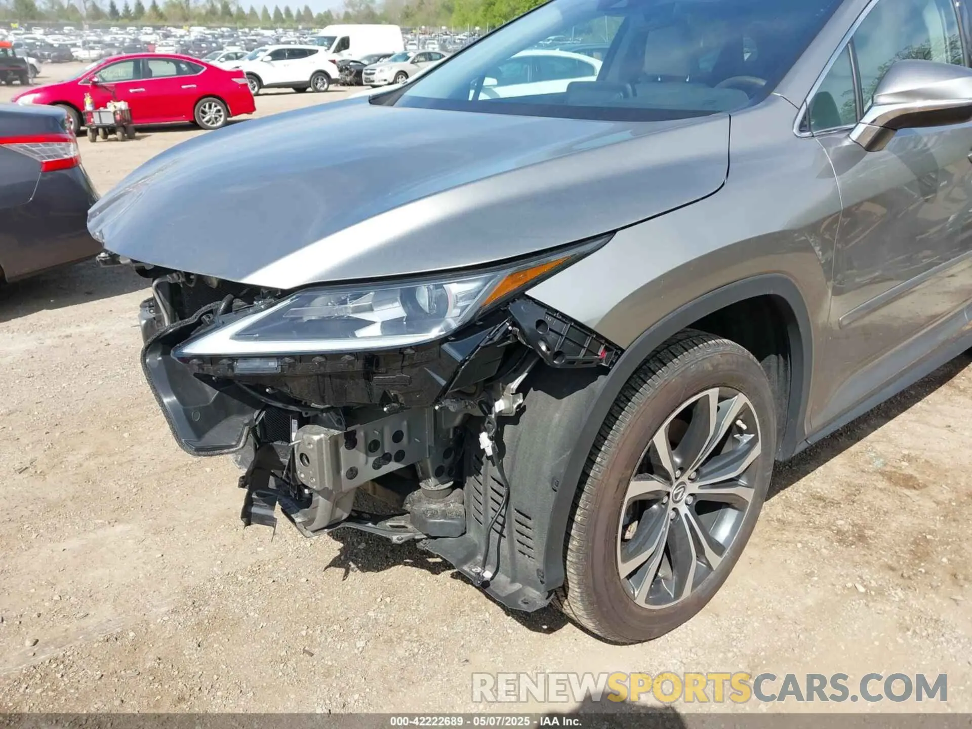 19 fotografías del automóvil dañado 2T2HZMDA8NC356417 LEXUS RX 350 2022