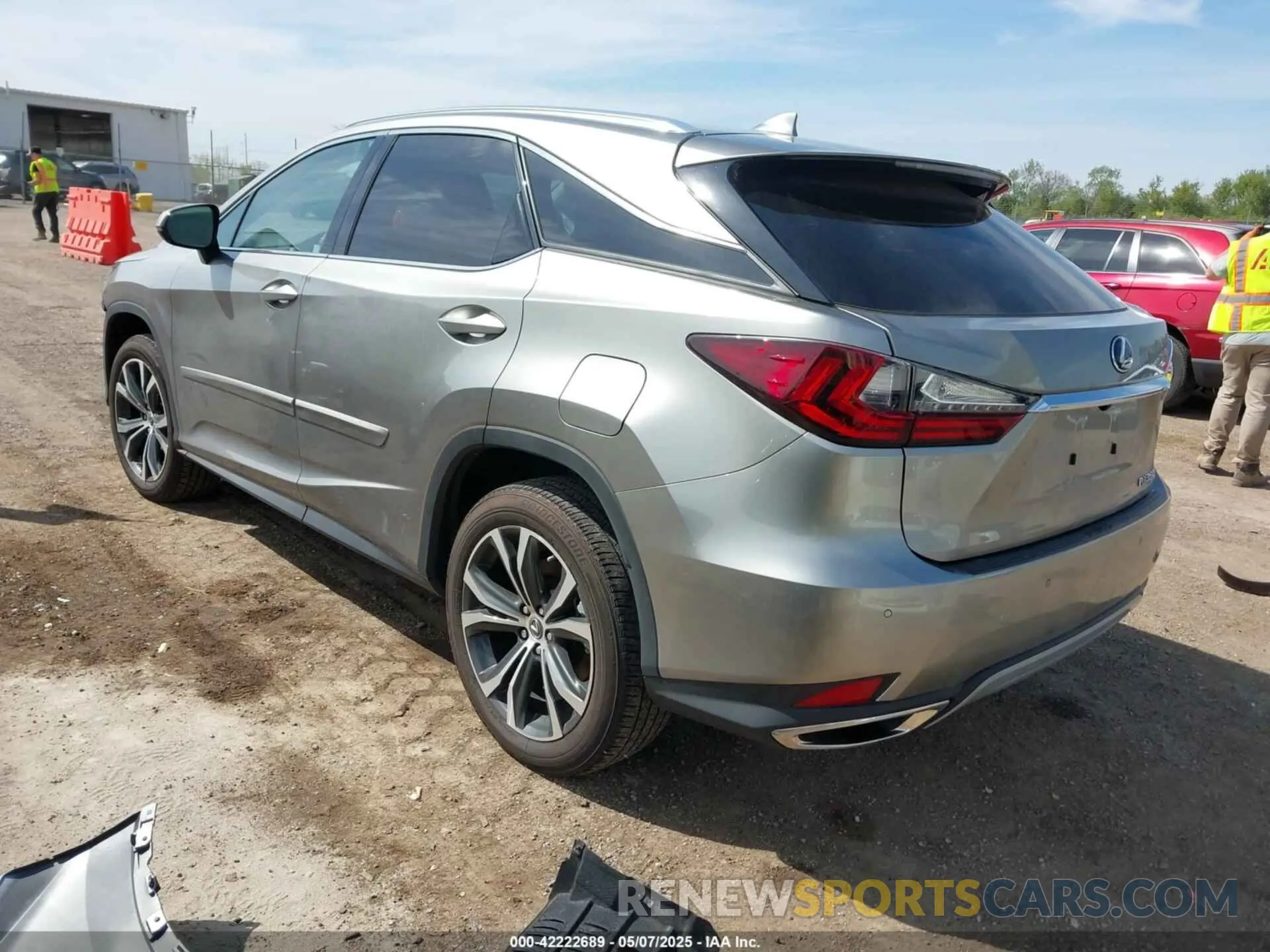 3 fotografías del automóvil dañado 2T2HZMDA8NC356417 LEXUS RX 350 2022