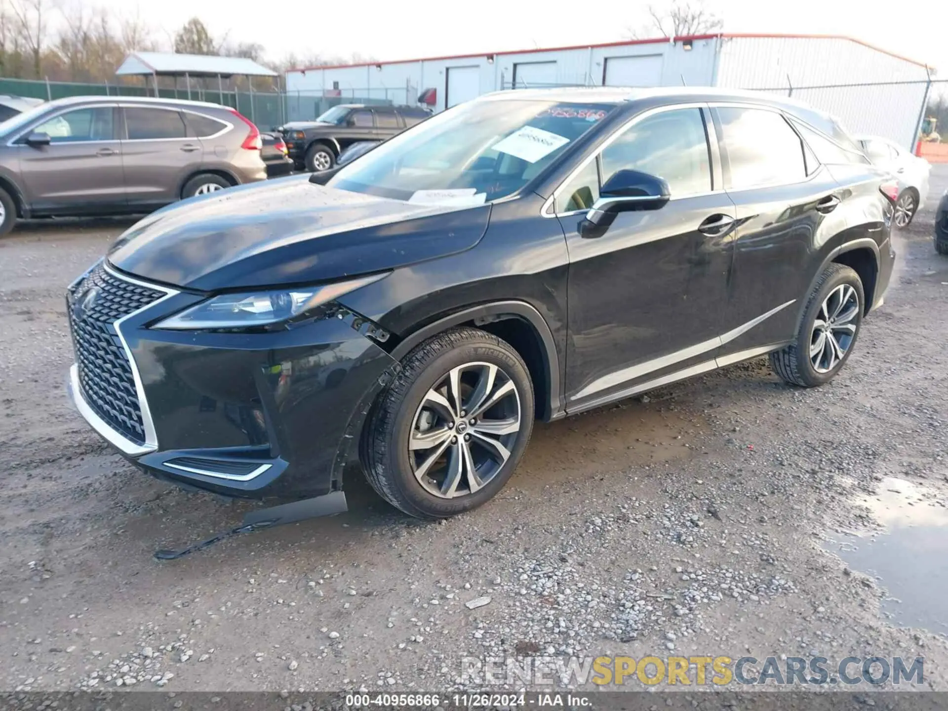 2 fotografías del automóvil dañado 2T2HZMDA9NC357950 LEXUS RX 350 2022