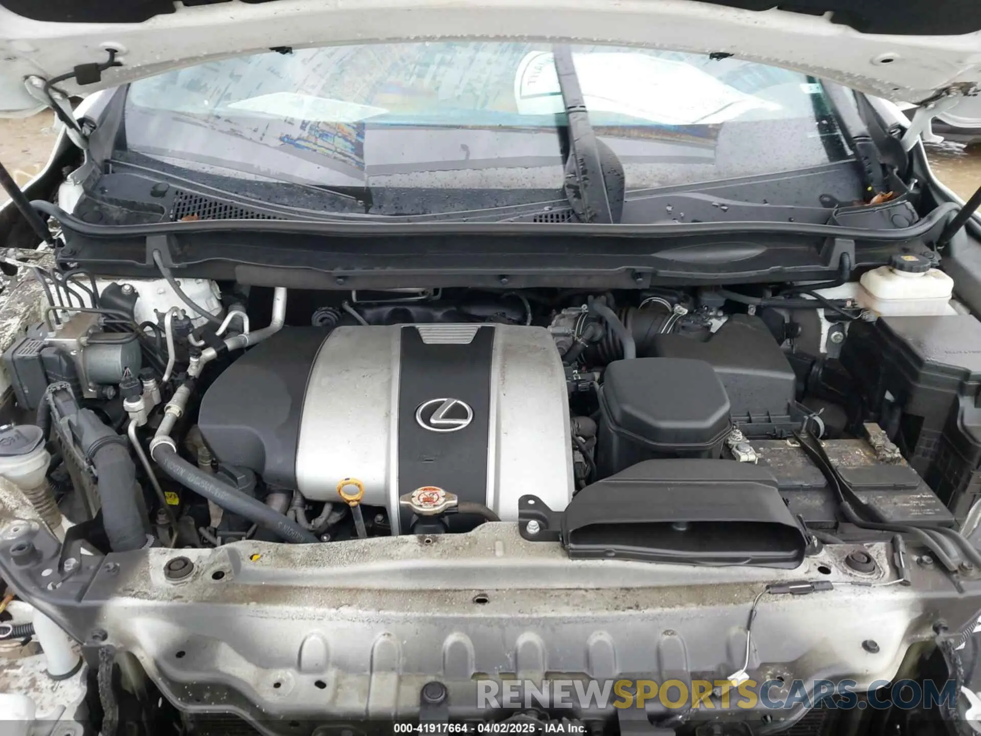 10 fotografías del automóvil dañado 2T2SZMDA0NC313356 LEXUS RX 350 2022