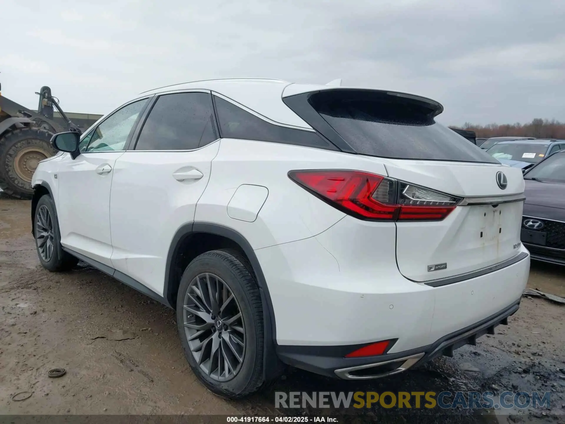 3 fotografías del automóvil dañado 2T2SZMDA0NC313356 LEXUS RX 350 2022