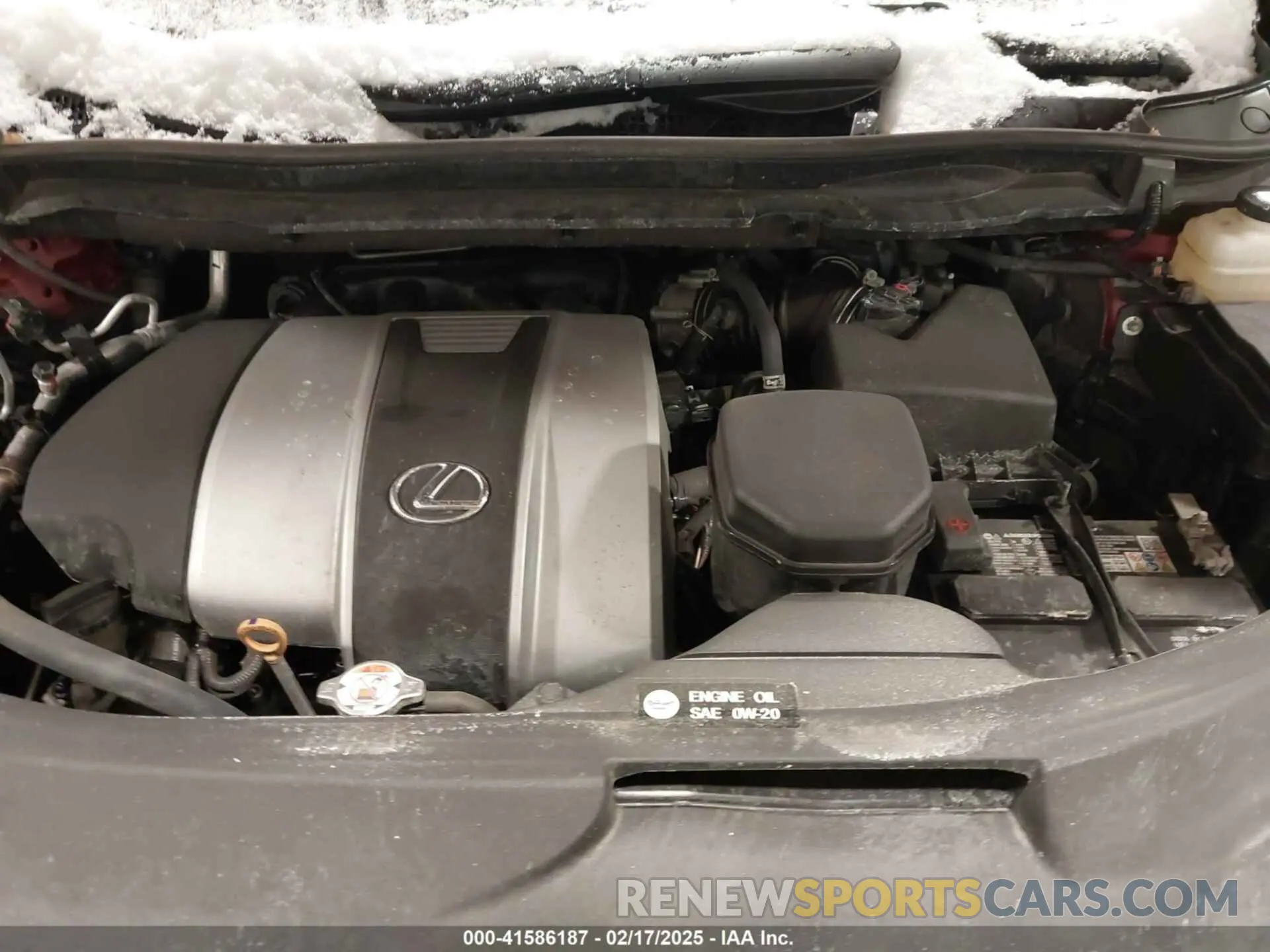 10 fotografías del automóvil dañado 2T2SZMDA1NC363327 LEXUS RX 350 2022
