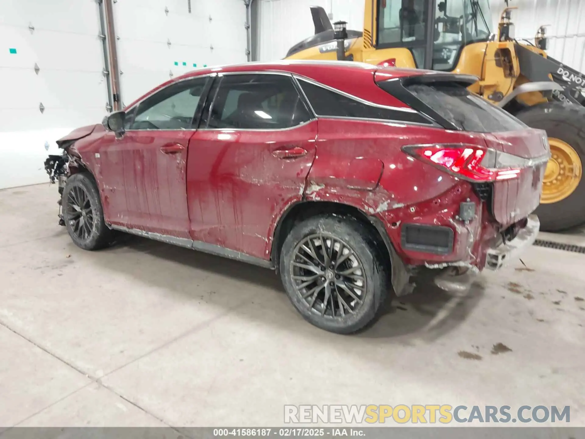 3 fotografías del automóvil dañado 2T2SZMDA1NC363327 LEXUS RX 350 2022