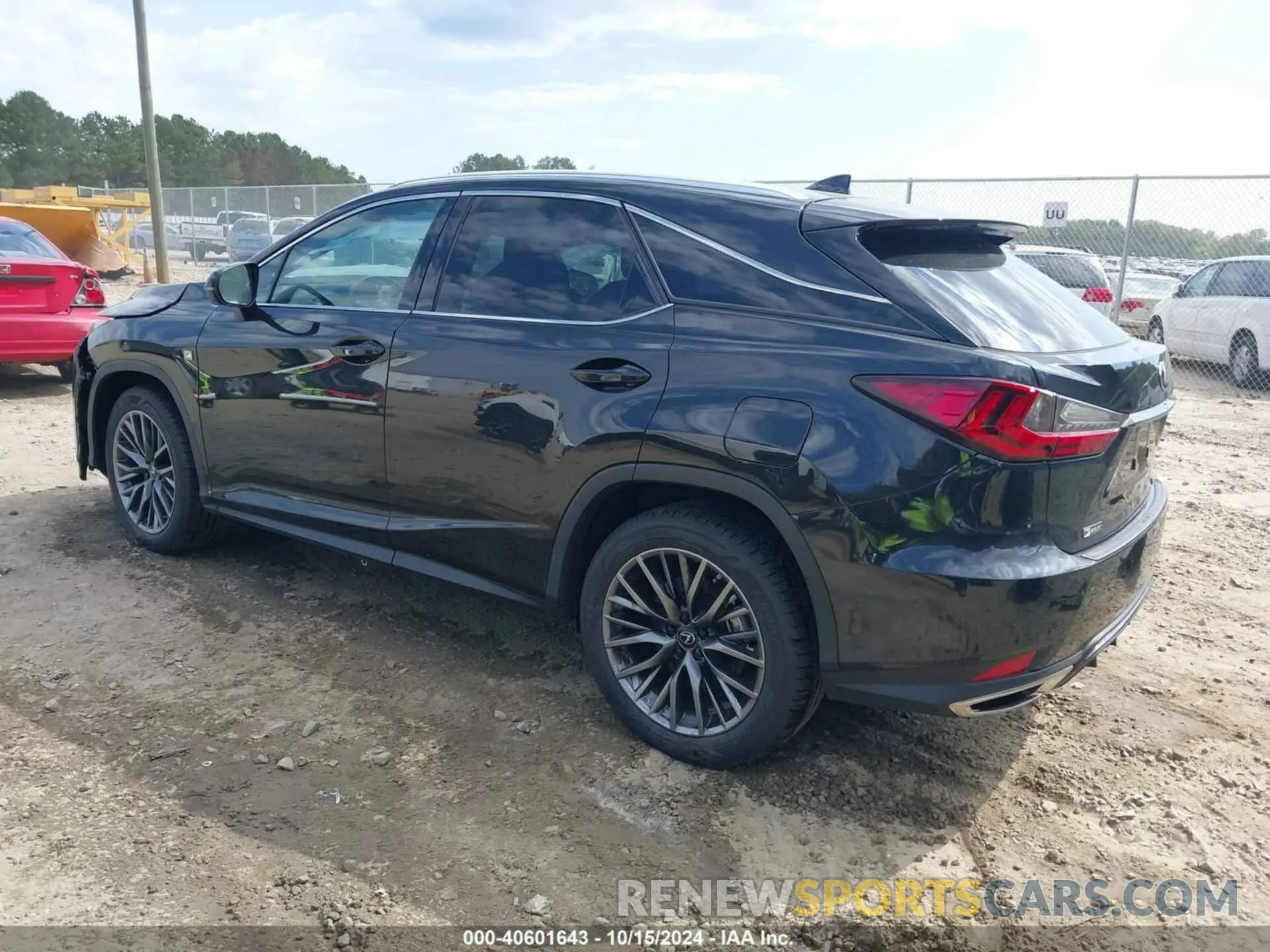 3 fotografías del automóvil dañado 2T2YZMDA3NC329321 LEXUS RX 350 2022