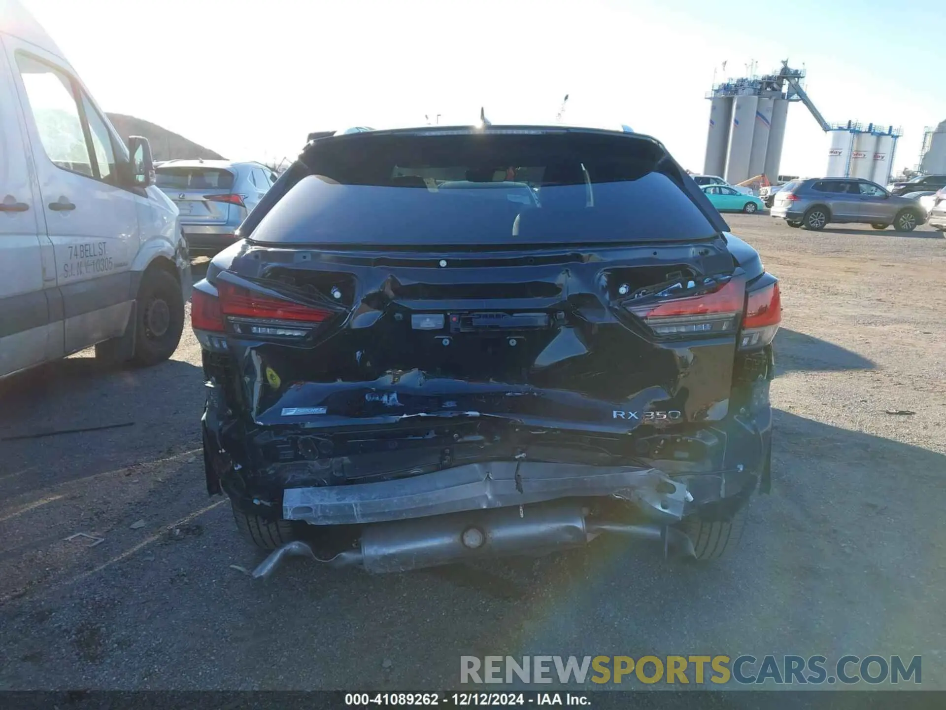 17 fotografías del automóvil dañado 2T2YZMDA6NC359803 LEXUS RX 350 2022