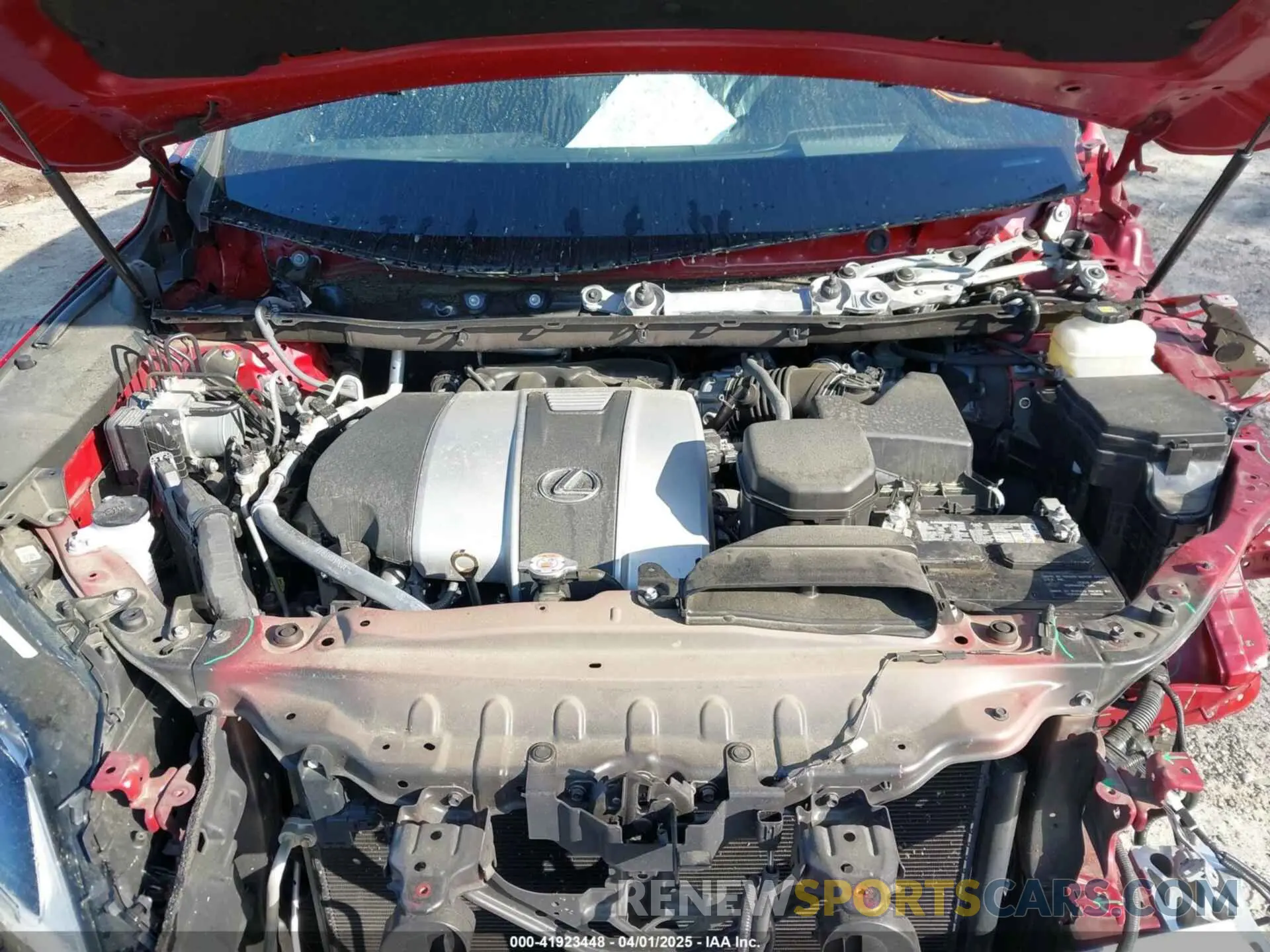 10 fotografías del automóvil dañado 2T2YZMDA8NC312093 LEXUS RX 350 2022