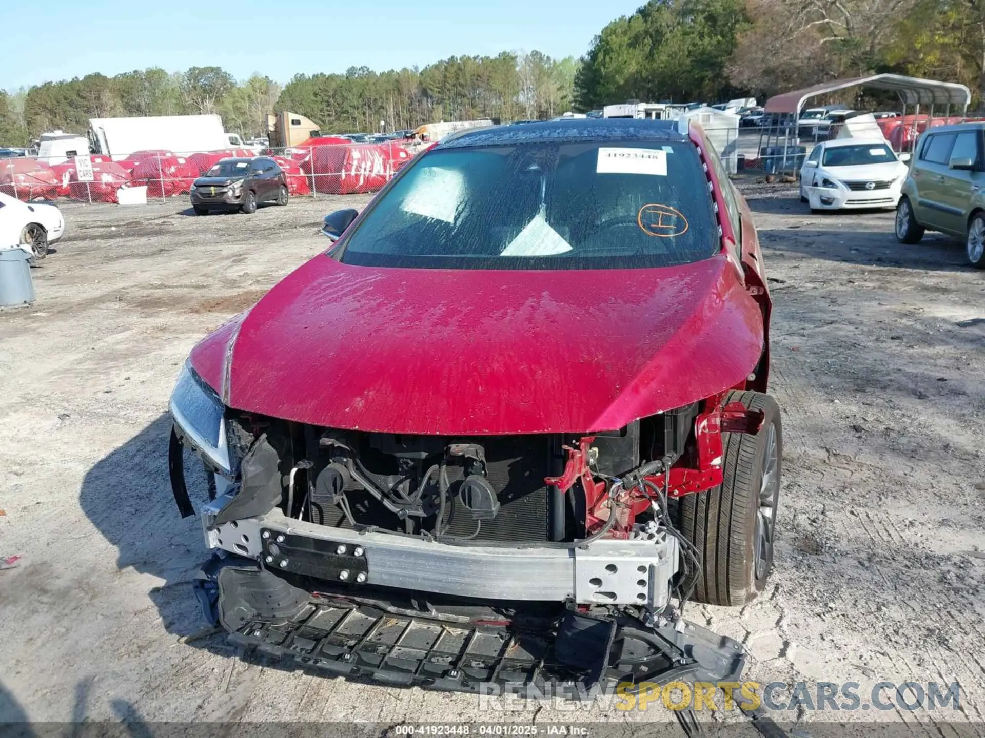 13 fotografías del automóvil dañado 2T2YZMDA8NC312093 LEXUS RX 350 2022