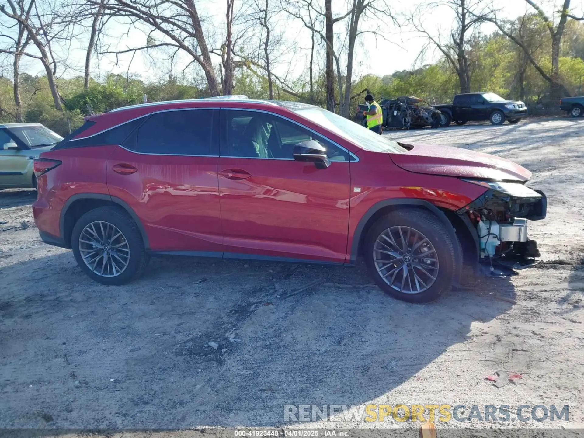 14 fotografías del automóvil dañado 2T2YZMDA8NC312093 LEXUS RX 350 2022