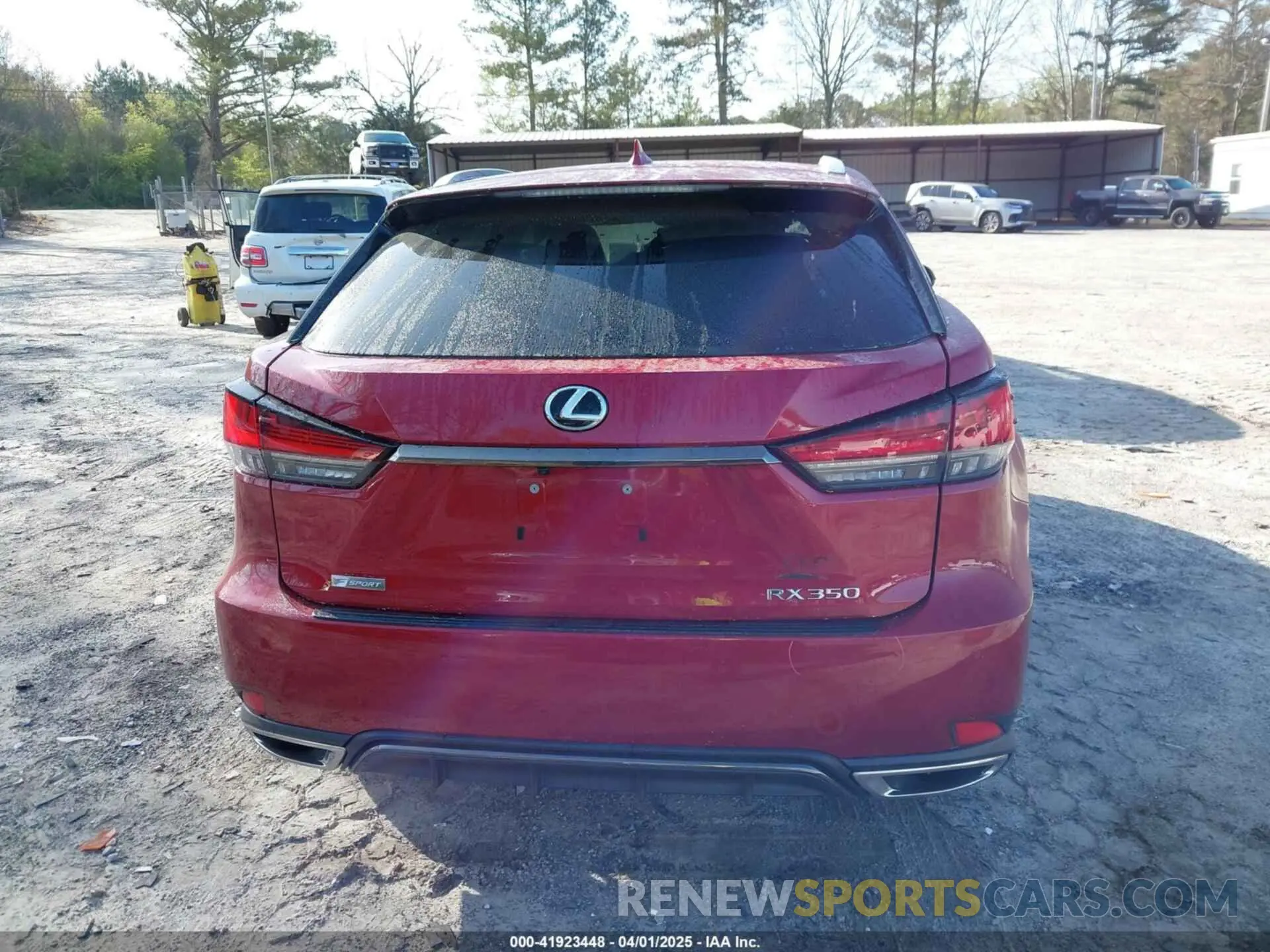 17 fotografías del automóvil dañado 2T2YZMDA8NC312093 LEXUS RX 350 2022