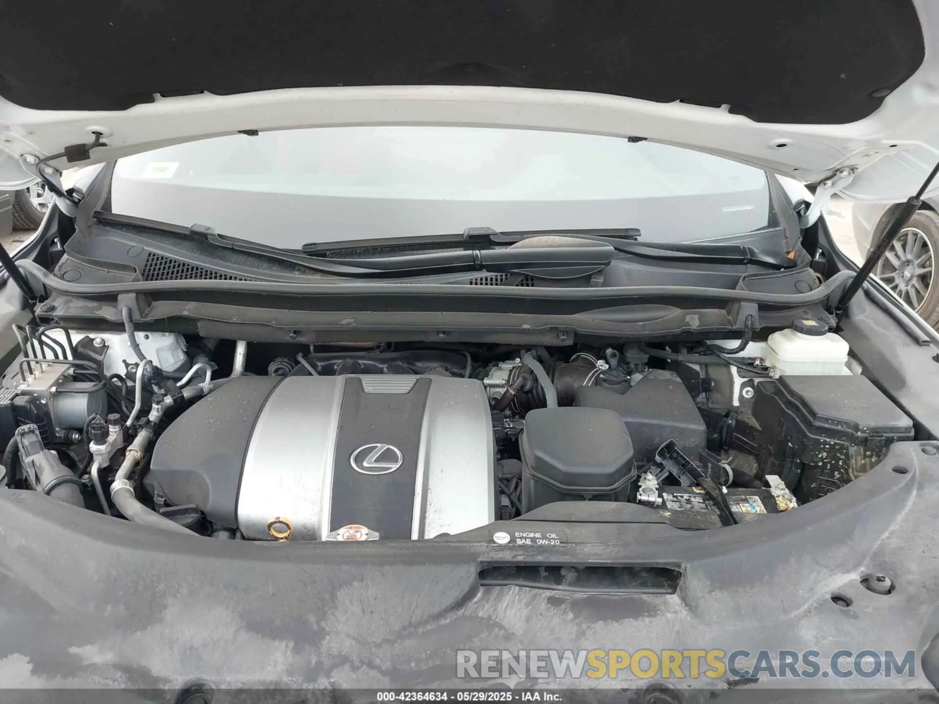10 fotografías del automóvil dañado 2T2YZMDAXNC340204 LEXUS RX 350 2022