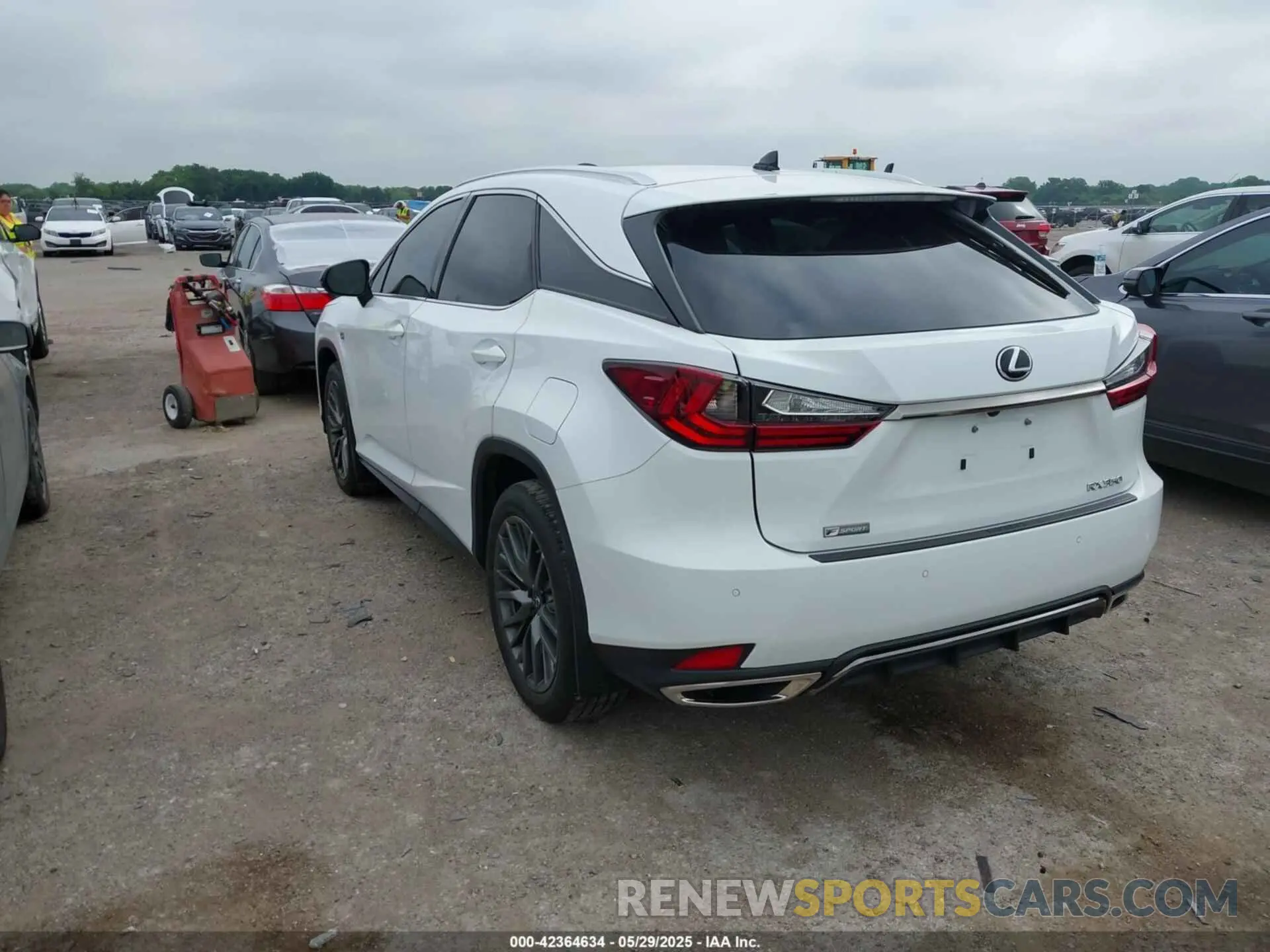 3 fotografías del automóvil dañado 2T2YZMDAXNC340204 LEXUS RX 350 2022