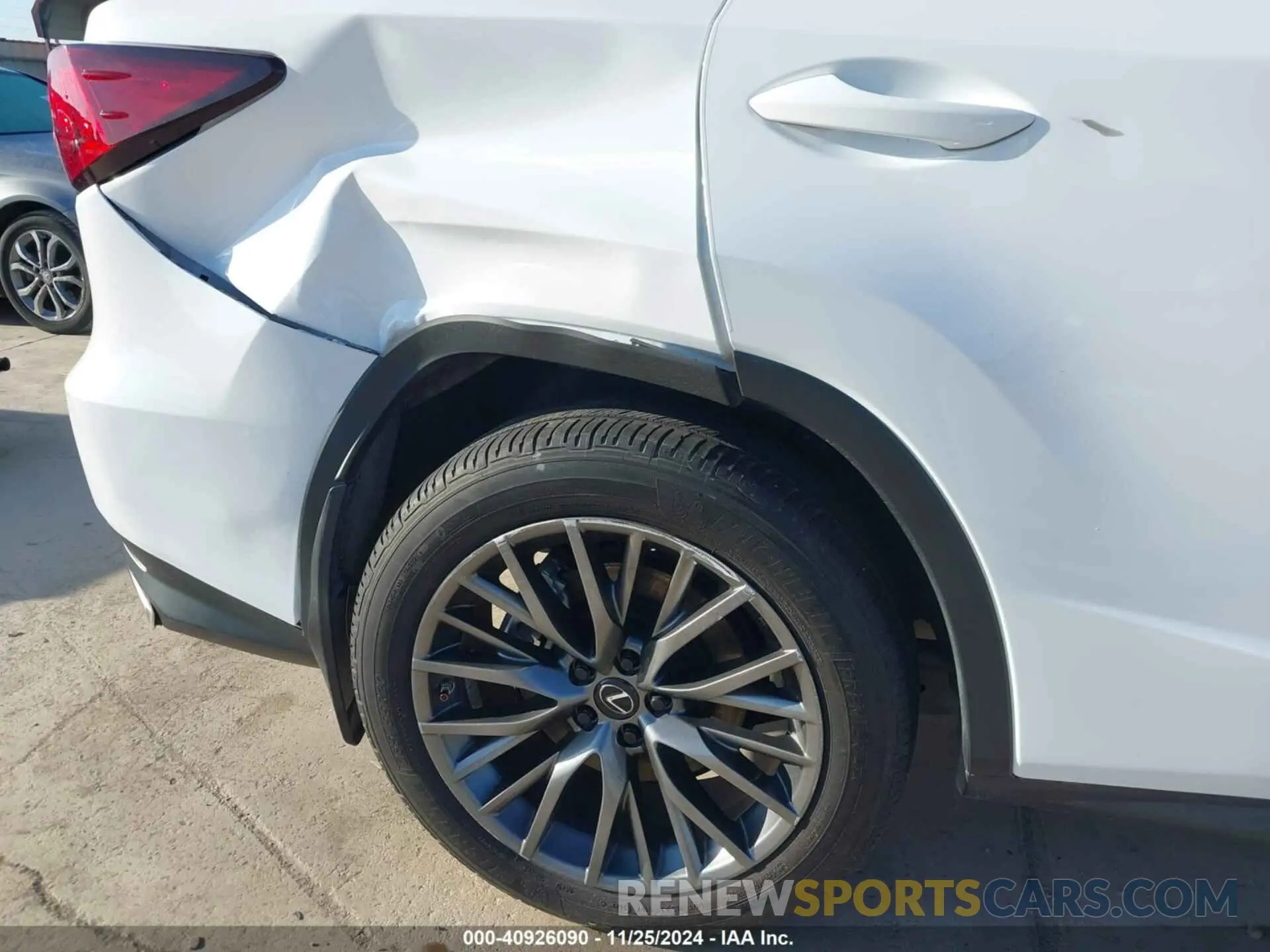 20 fotografías del automóvil dañado 2T2YZMDAXNC361022 LEXUS RX 350 2022