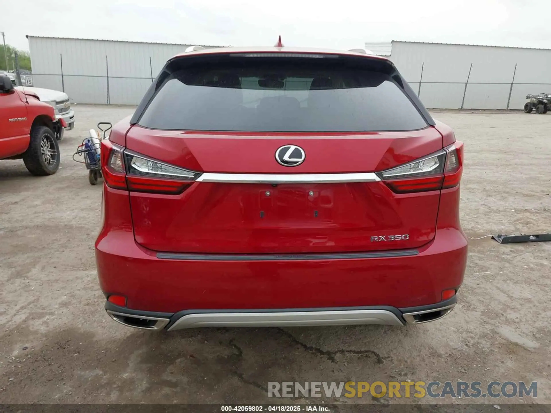 17 fotografías del automóvil dañado JTJHZMDAXN2058225 LEXUS RX 350 2022