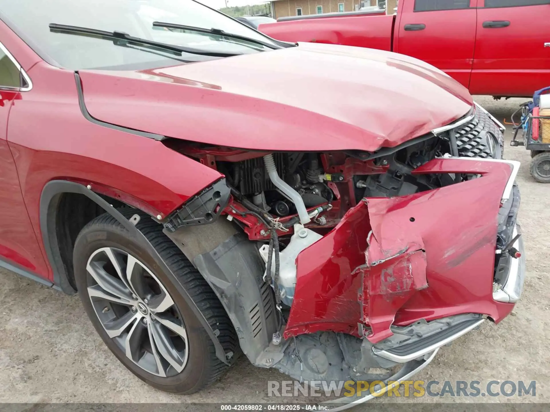 6 fotografías del automóvil dañado JTJHZMDAXN2058225 LEXUS RX 350 2022