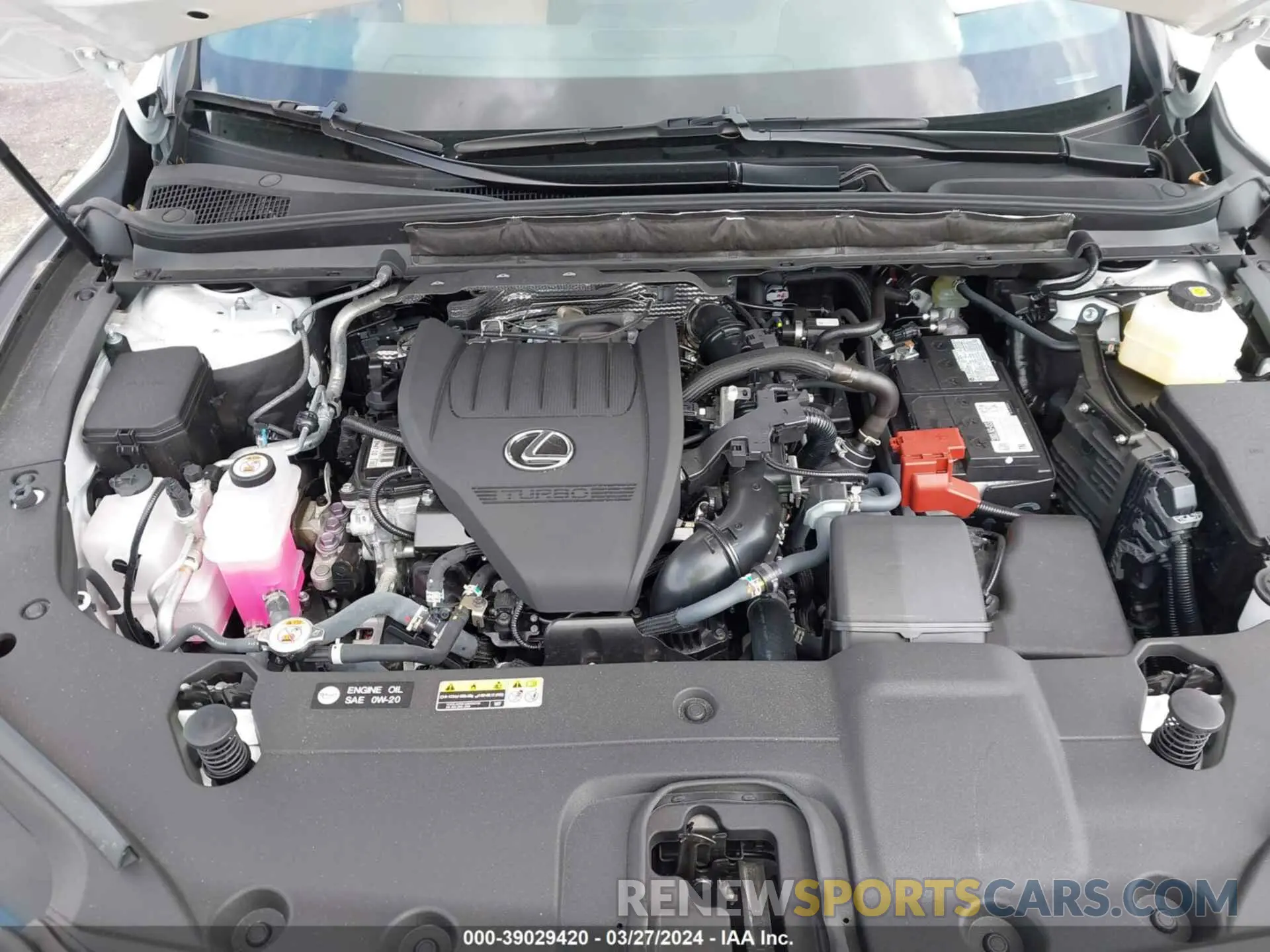 10 fotografías del automóvil dañado 2T2BAMBA0PC017637 LEXUS RX 350 2023