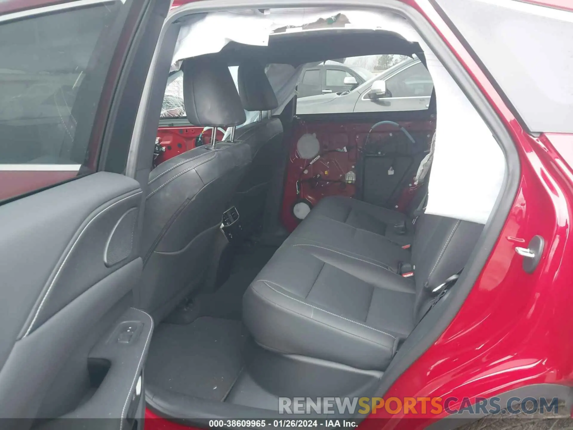 8 fotografías del automóvil dañado 2T2BAMBA0PC021882 LEXUS RX 350 2023