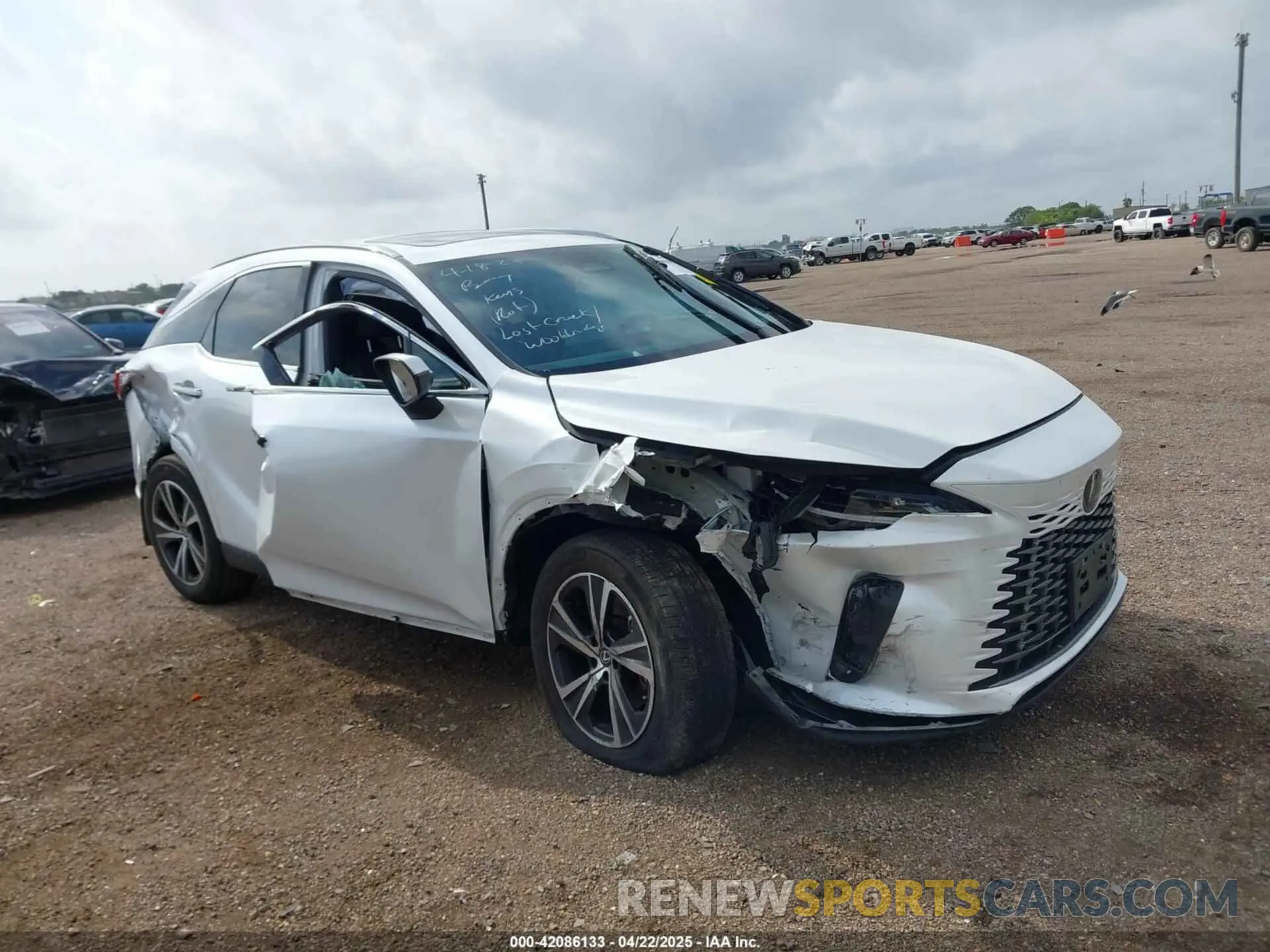 13 fotografías del automóvil dañado 2T2BAMBA1PC019509 LEXUS RX 350 2023