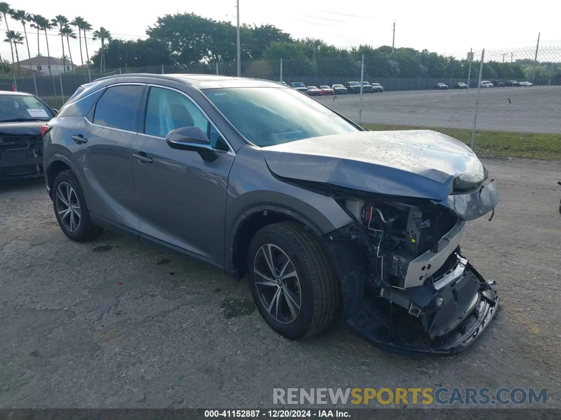 1 fotografías del automóvil dañado 2T2BAMBA3PC002677 LEXUS RX 350 2023