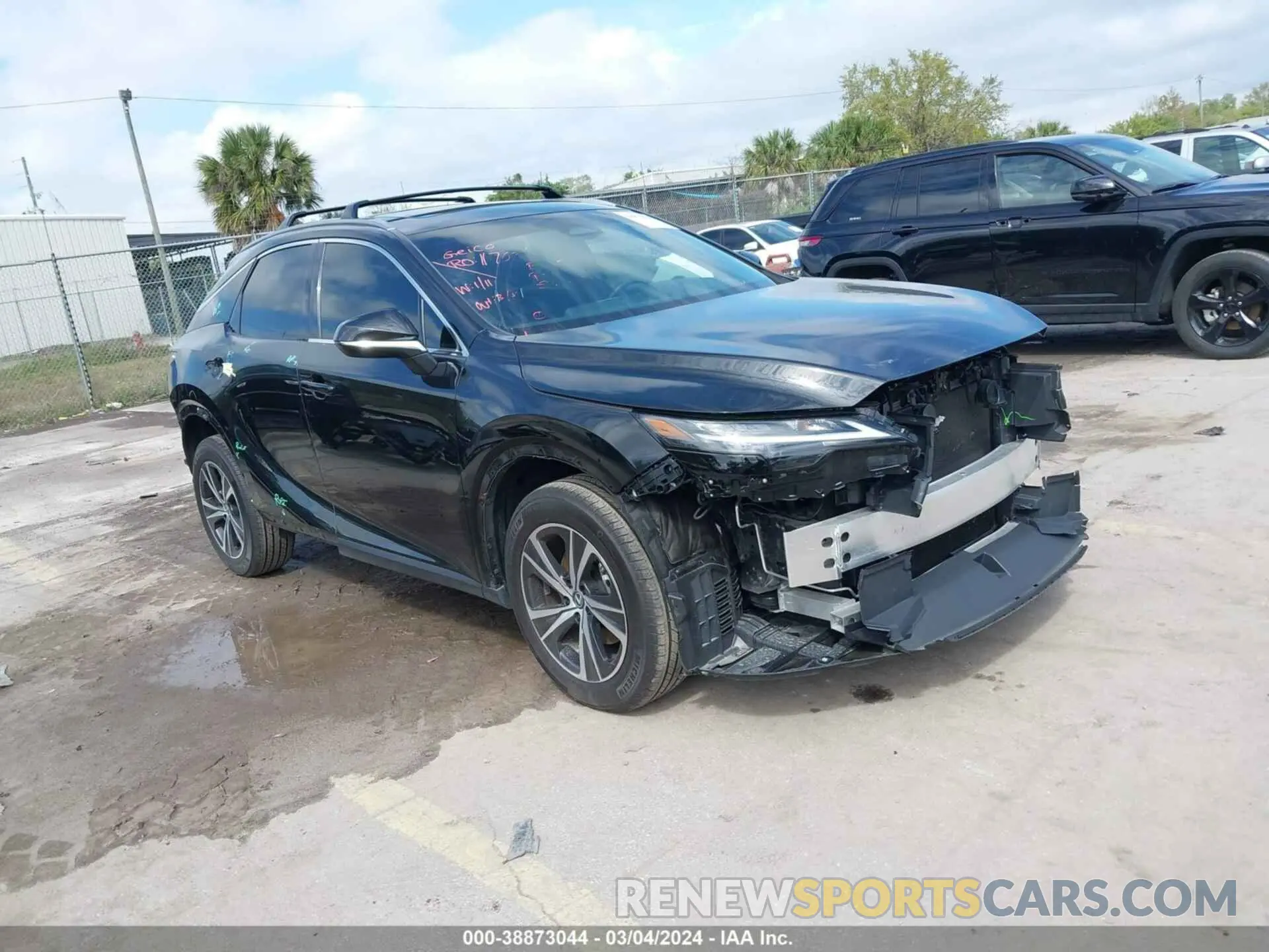 1 fotografías del automóvil dañado 2T2BAMBA3PC003683 LEXUS RX 350 2023