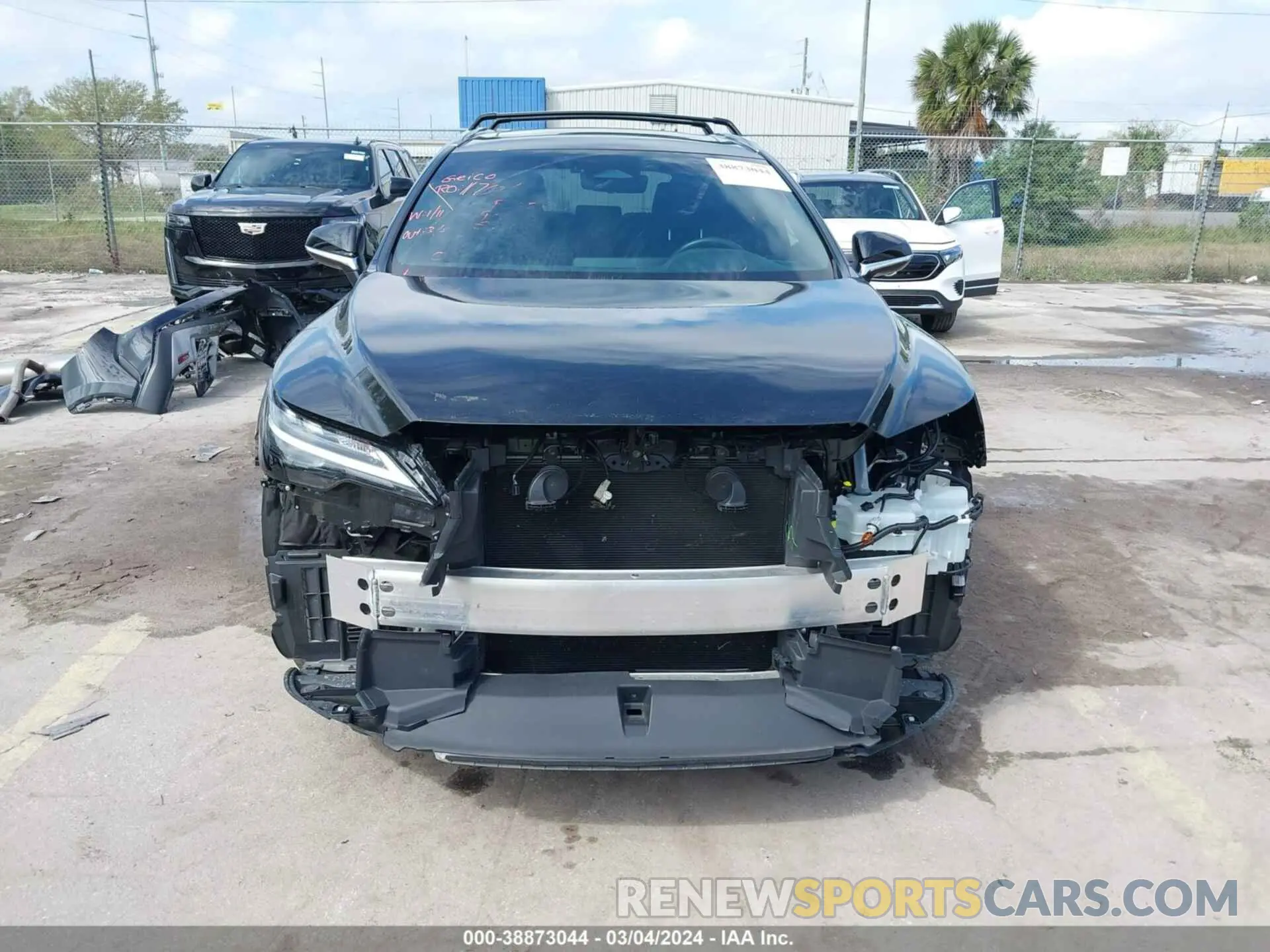 12 fotografías del automóvil dañado 2T2BAMBA3PC003683 LEXUS RX 350 2023