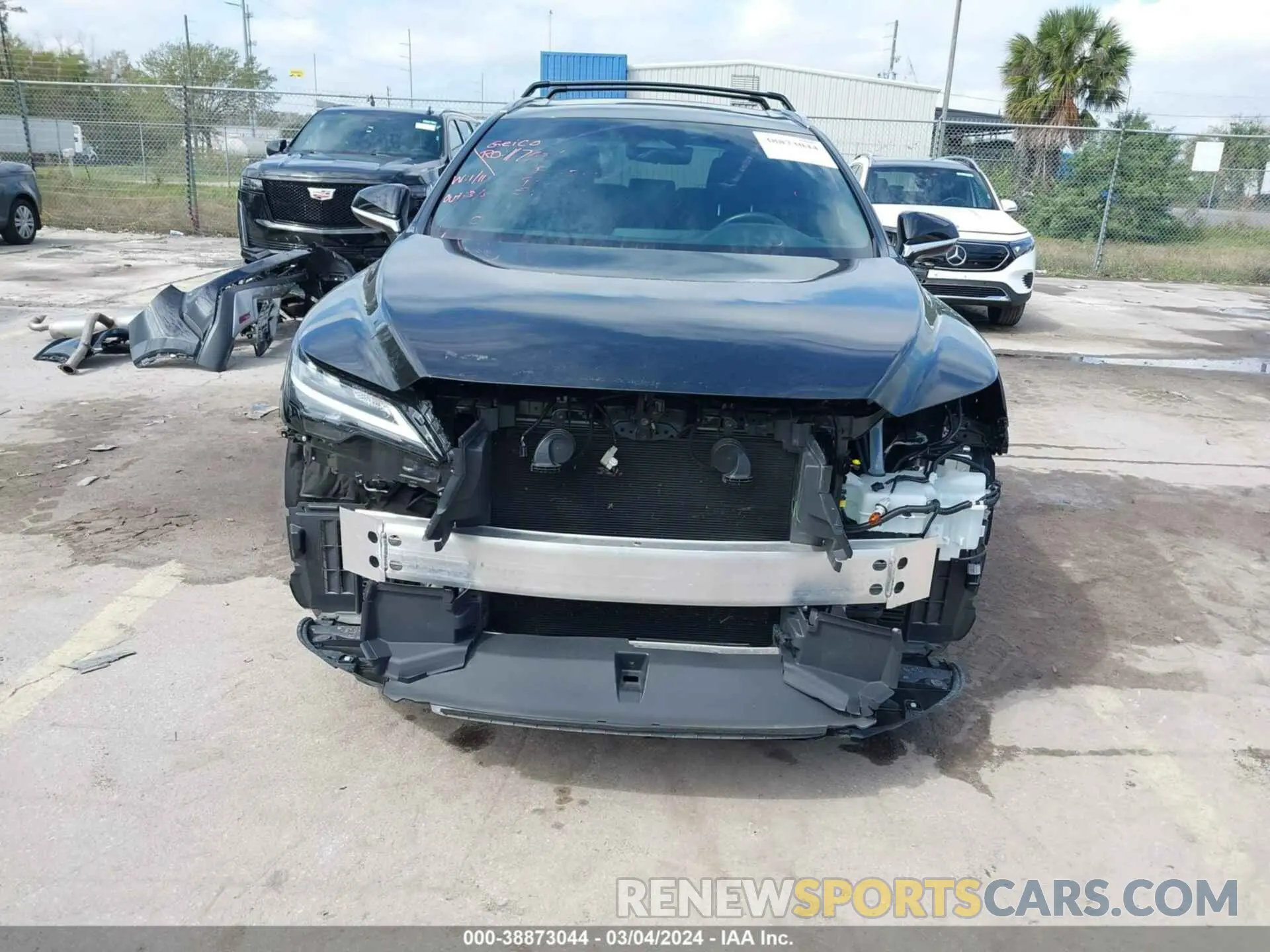 6 fotografías del automóvil dañado 2T2BAMBA3PC003683 LEXUS RX 350 2023