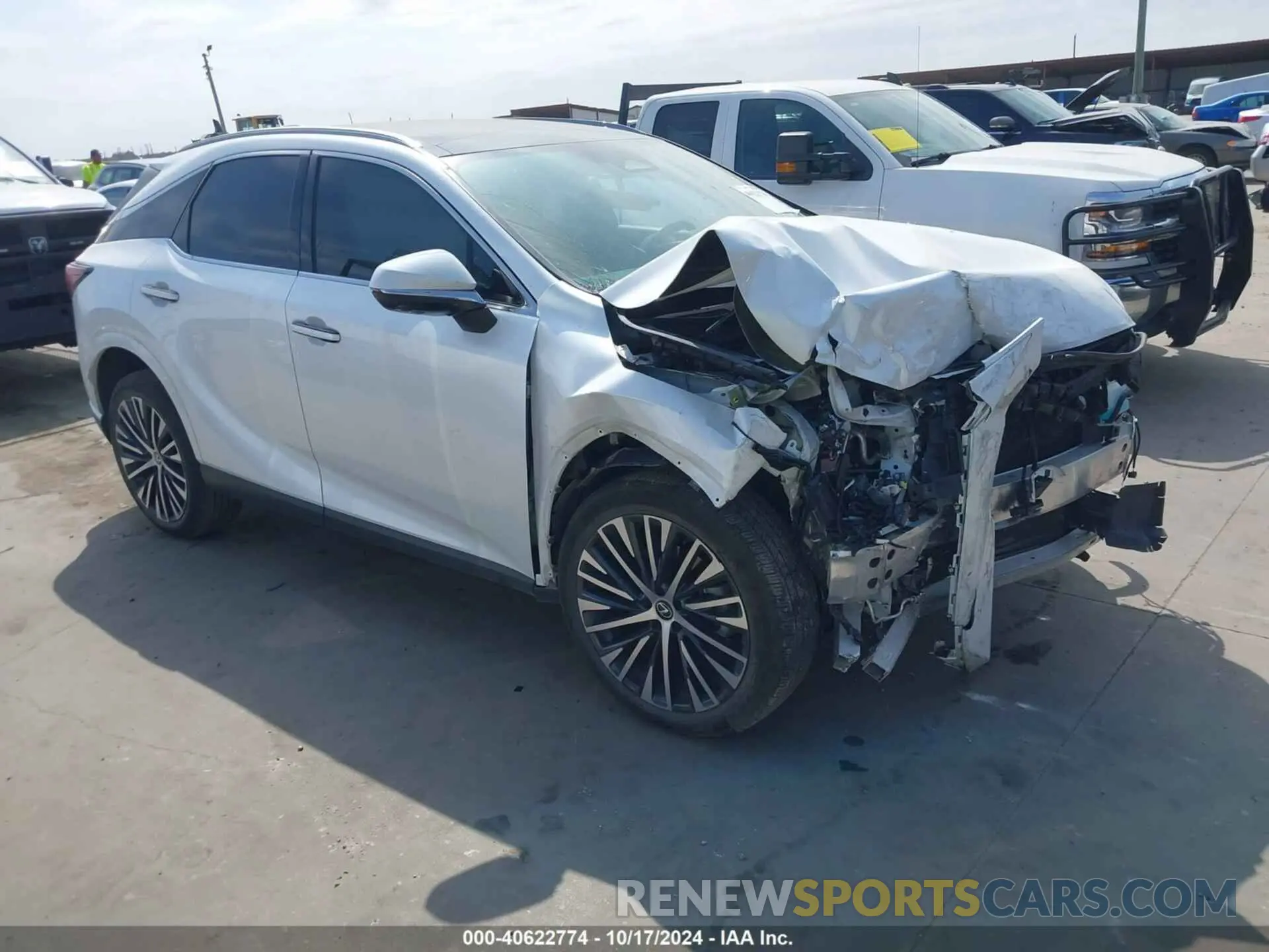 1 fotografías del automóvil dañado 2T2BAMBA3PC022332 LEXUS RX 350 2023