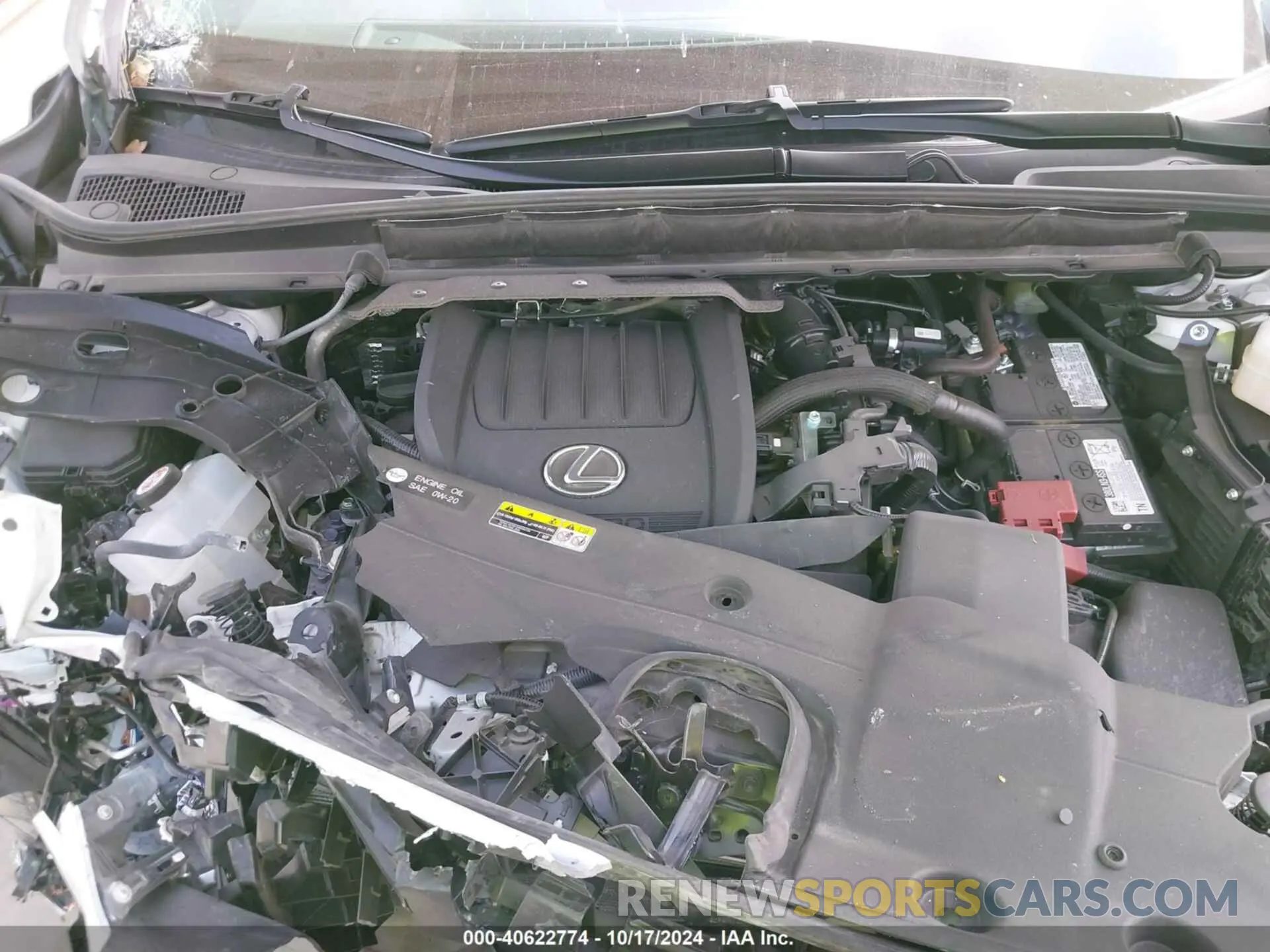 10 fotografías del automóvil dañado 2T2BAMBA3PC022332 LEXUS RX 350 2023