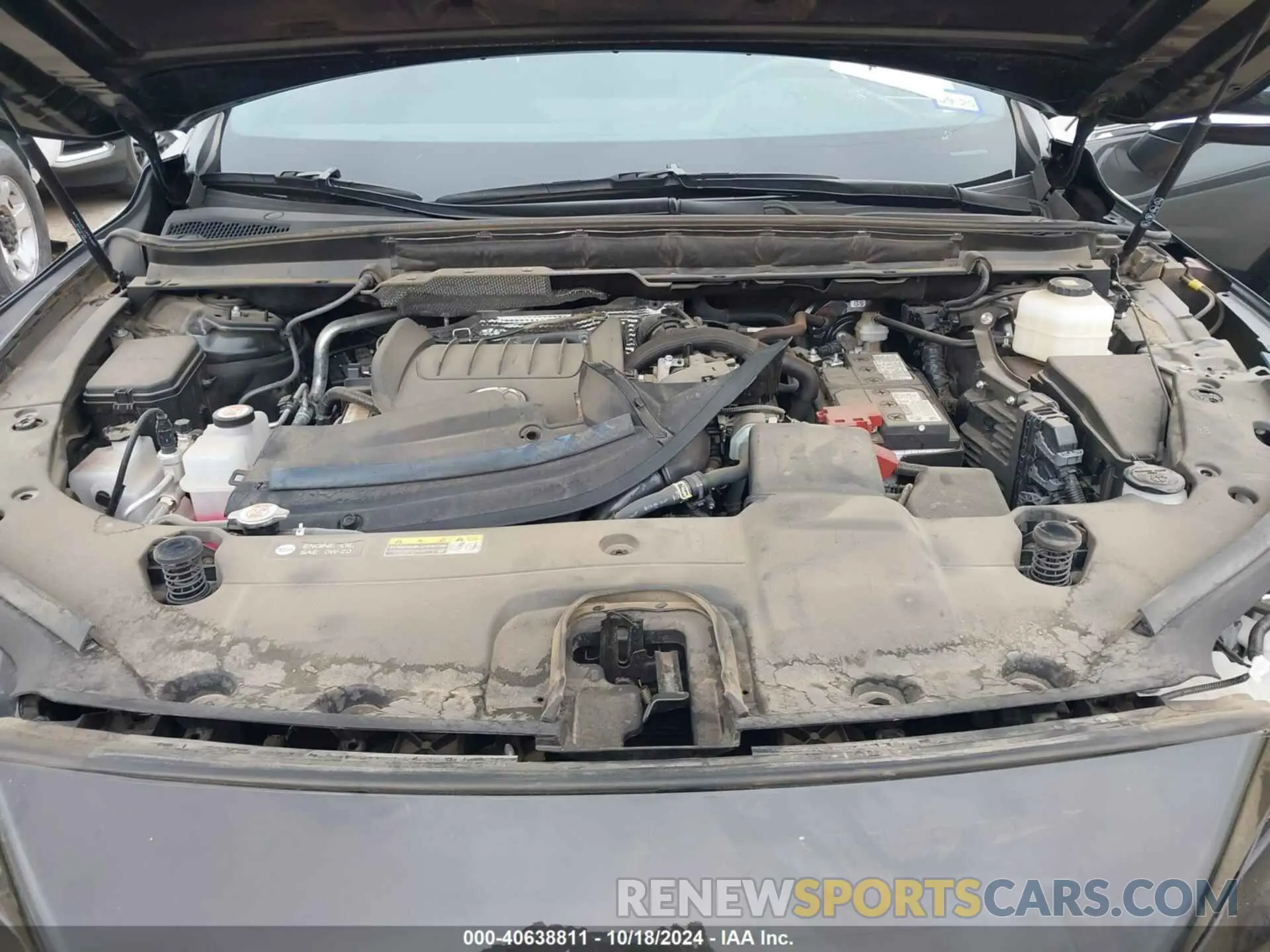 10 fotografías del automóvil dañado 2T2BAMBA4PC022257 LEXUS RX 350 2023