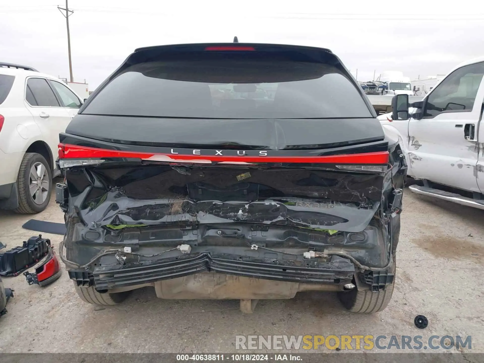17 fotografías del automóvil dañado 2T2BAMBA4PC022257 LEXUS RX 350 2023