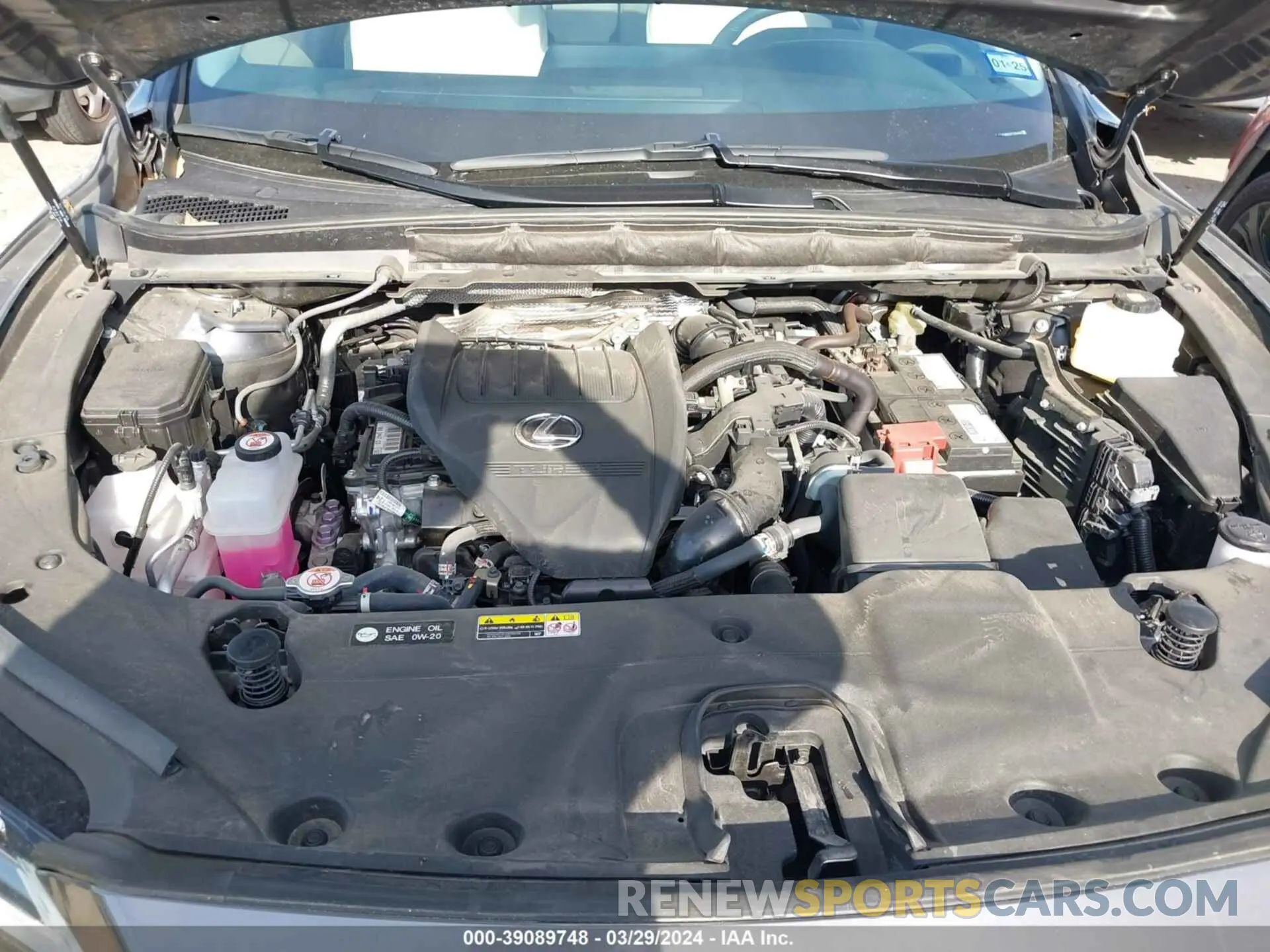 10 fotografías del automóvil dañado 2T2BAMBA6PC004066 LEXUS RX 350 2023