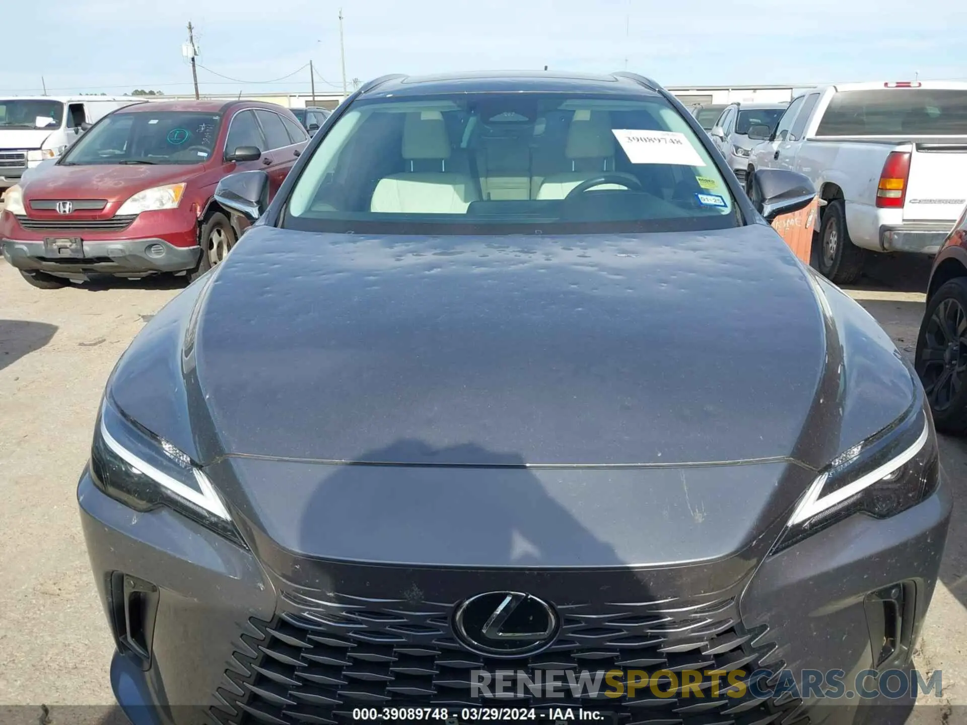 6 fotografías del automóvil dañado 2T2BAMBA6PC004066 LEXUS RX 350 2023