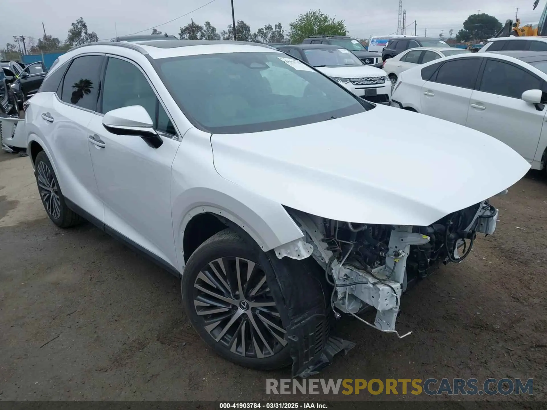 1 fotografías del automóvil dañado 2T2BAMBA6PC013530 LEXUS RX 350 2023