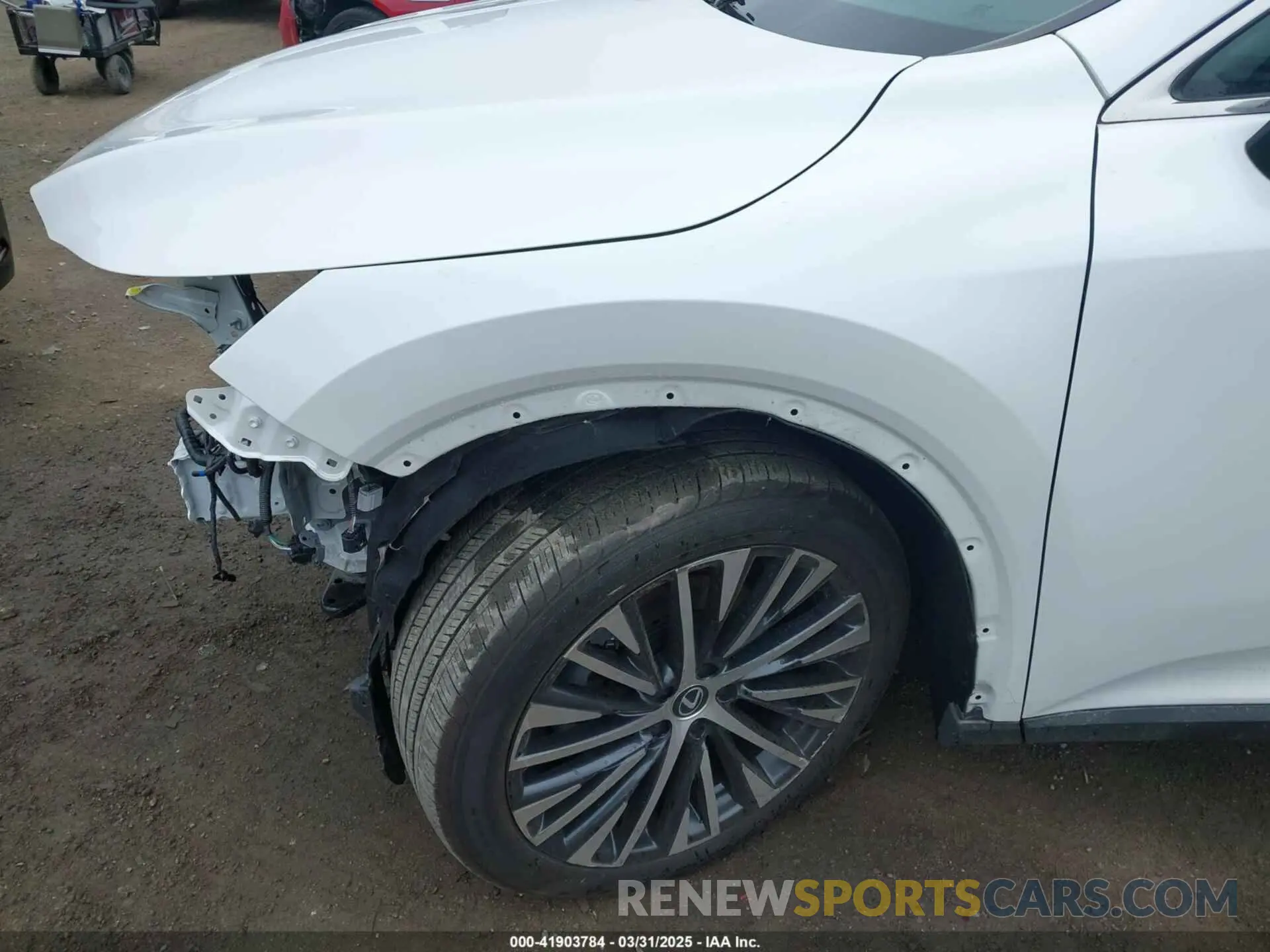 18 fotografías del automóvil dañado 2T2BAMBA6PC013530 LEXUS RX 350 2023