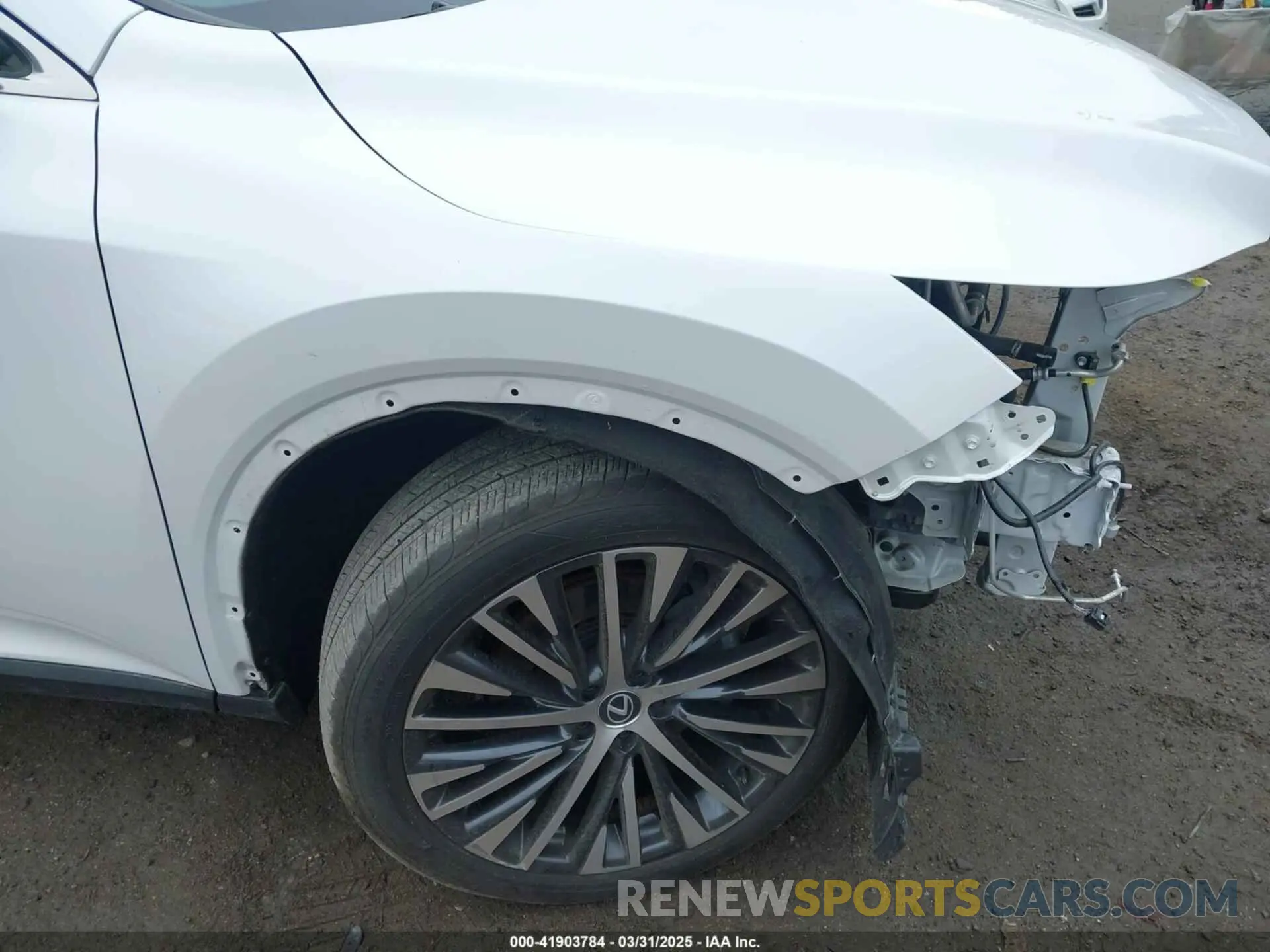 19 fotografías del automóvil dañado 2T2BAMBA6PC013530 LEXUS RX 350 2023