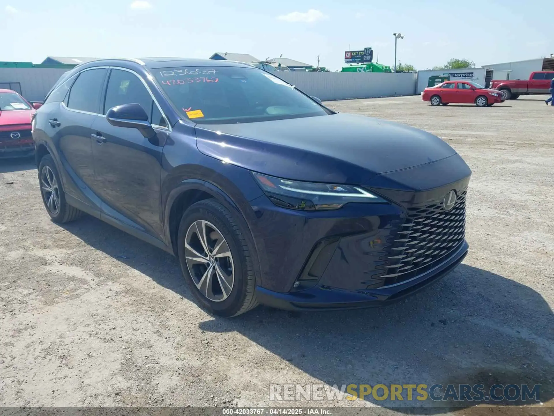 1 fotografías del automóvil dañado 2T2BAMBA6PC021319 LEXUS RX 350 2023
