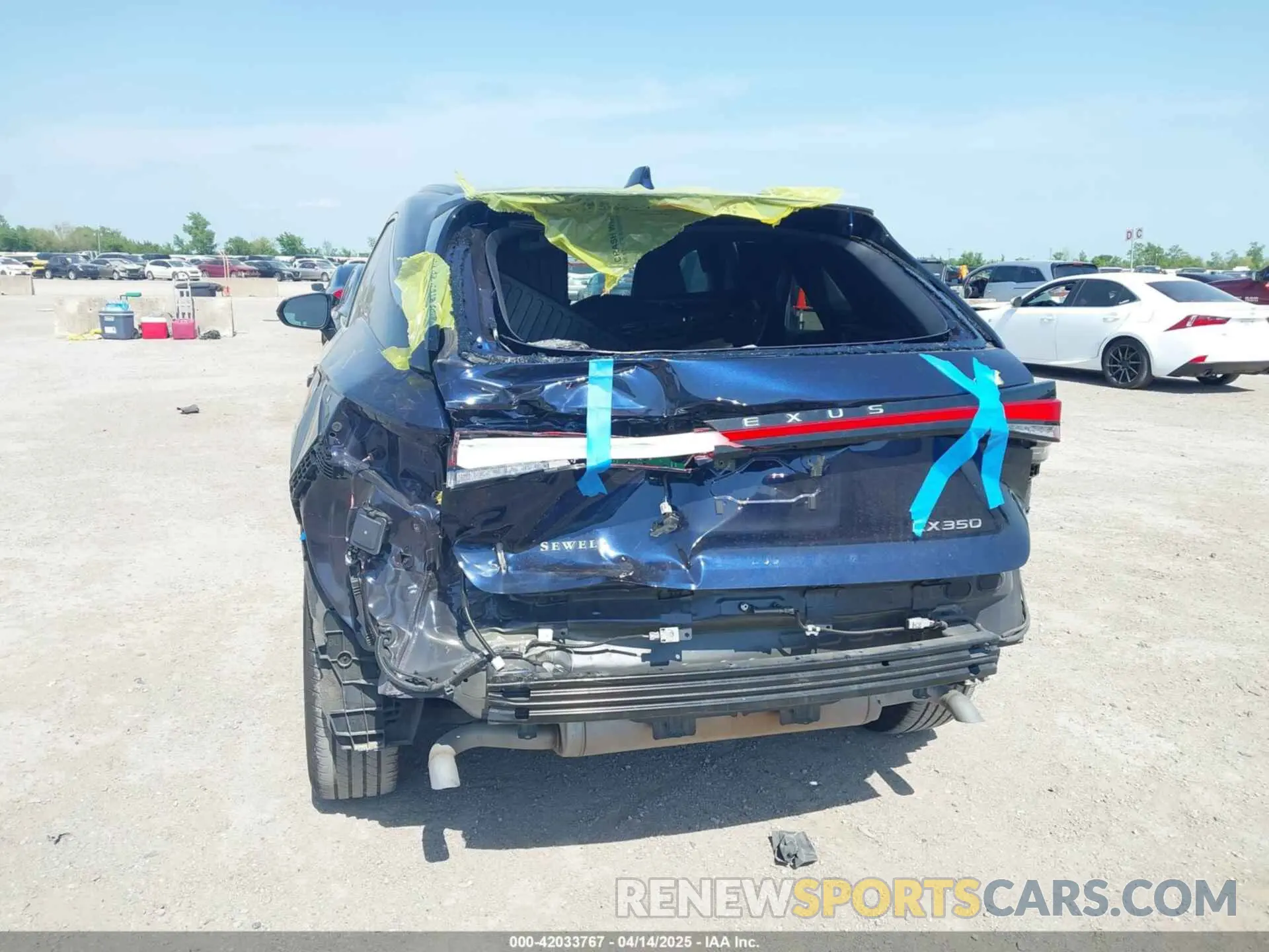 6 fotografías del automóvil dañado 2T2BAMBA6PC021319 LEXUS RX 350 2023