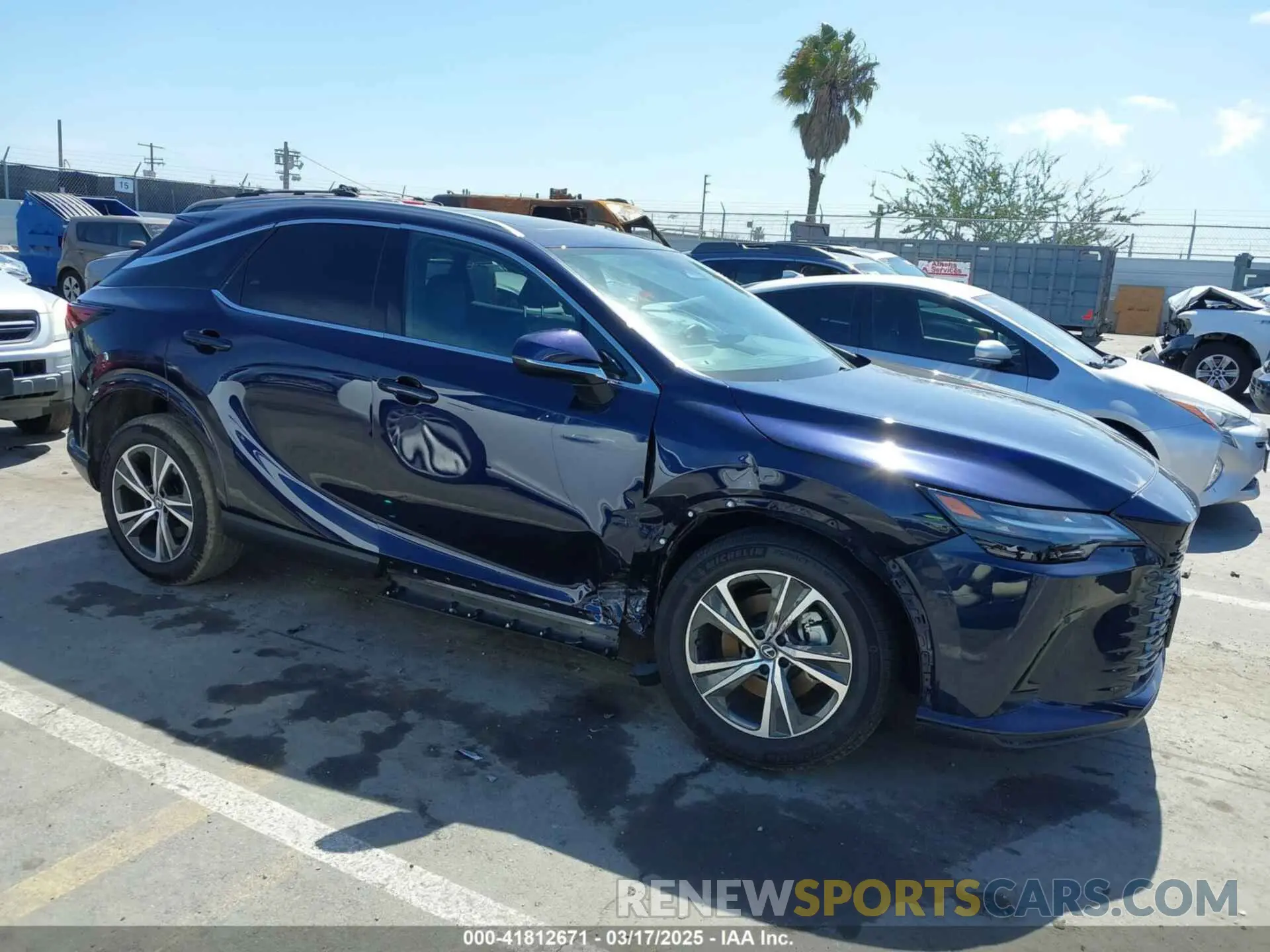 1 fotografías del automóvil dañado 2T2BAMBA7PC007168 LEXUS RX 350 2023