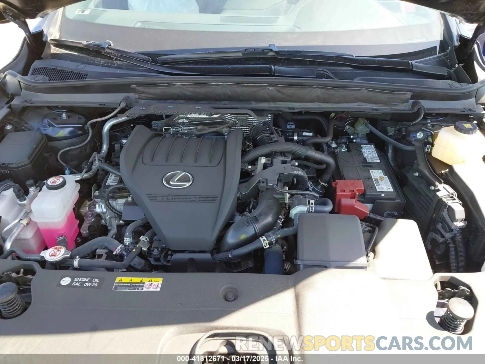 10 fotografías del automóvil dañado 2T2BAMBA7PC007168 LEXUS RX 350 2023