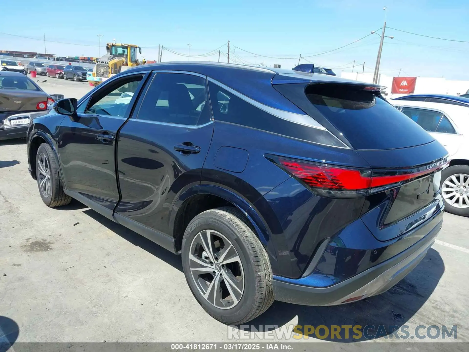 3 fotografías del automóvil dañado 2T2BAMBA7PC007168 LEXUS RX 350 2023