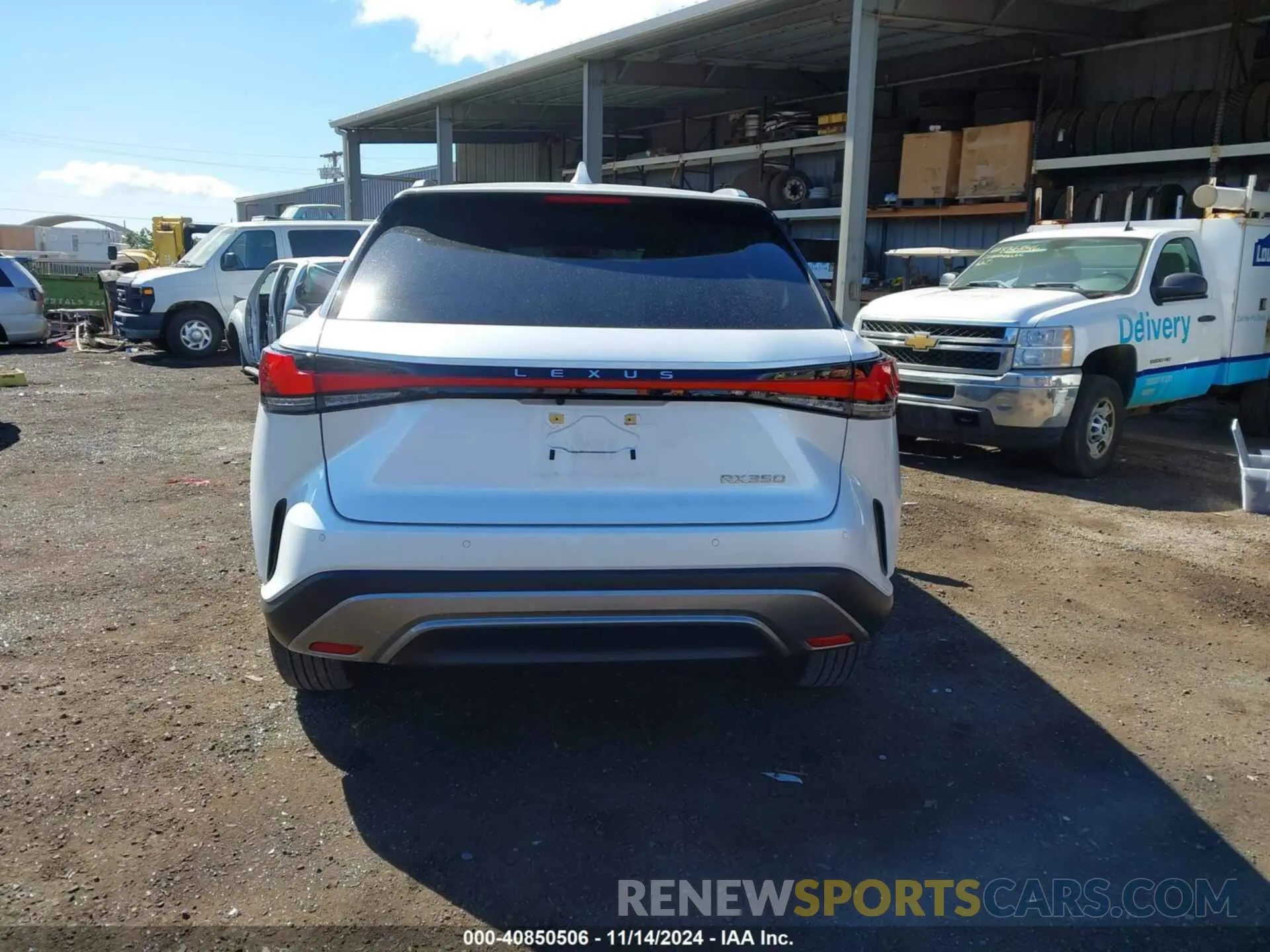 16 fotografías del automóvil dañado 2T2BAMBA7PC007963 LEXUS RX 350 2023