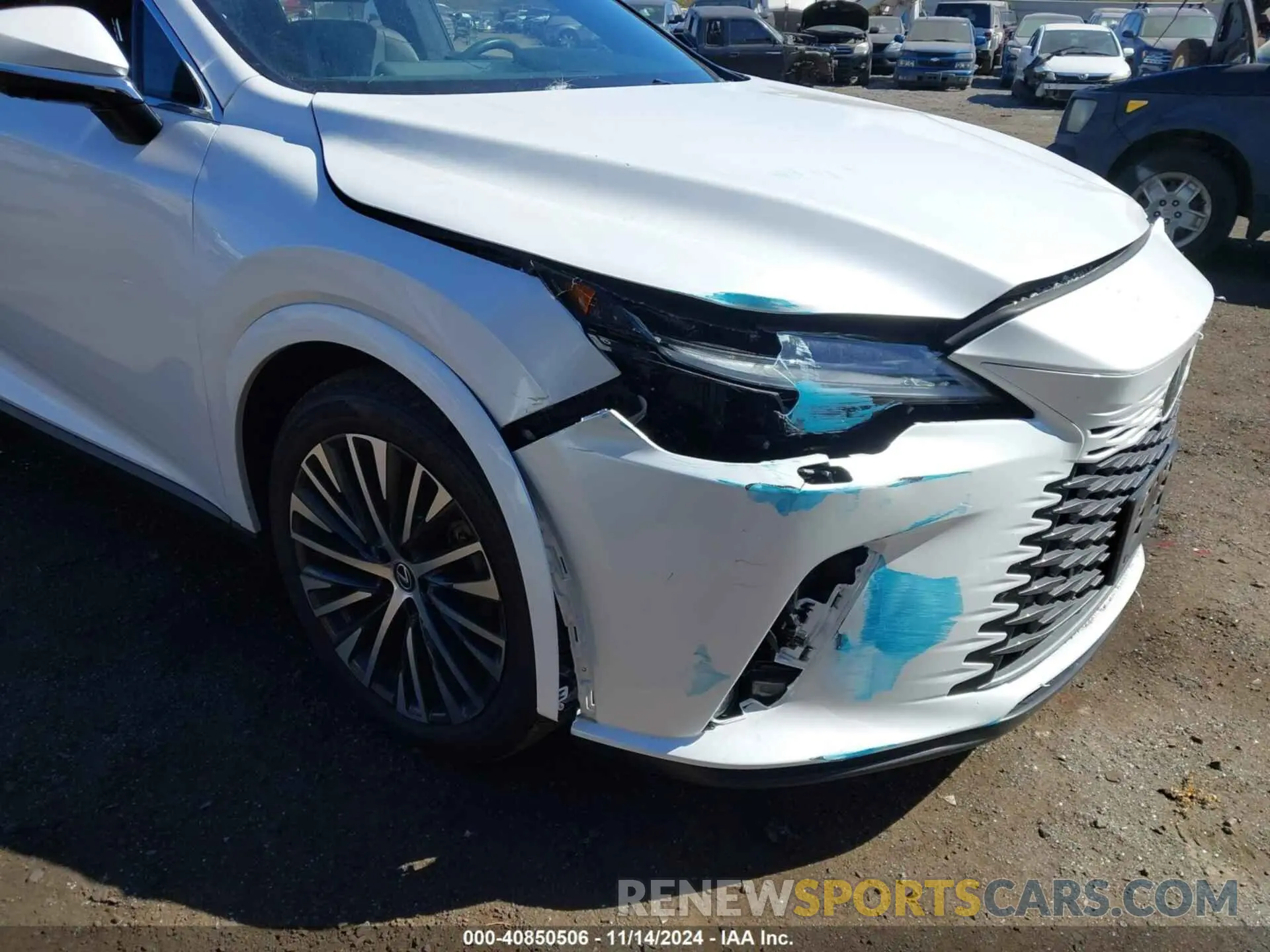 17 fotografías del automóvil dañado 2T2BAMBA7PC007963 LEXUS RX 350 2023